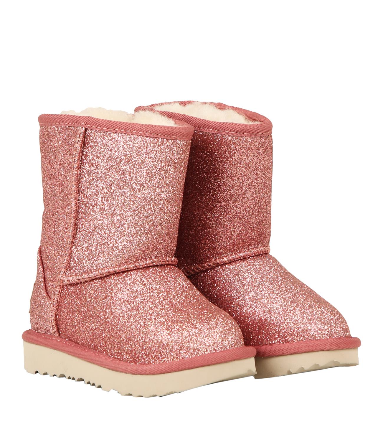 UGG Kids | Tronchetto Classic Short II Rosa