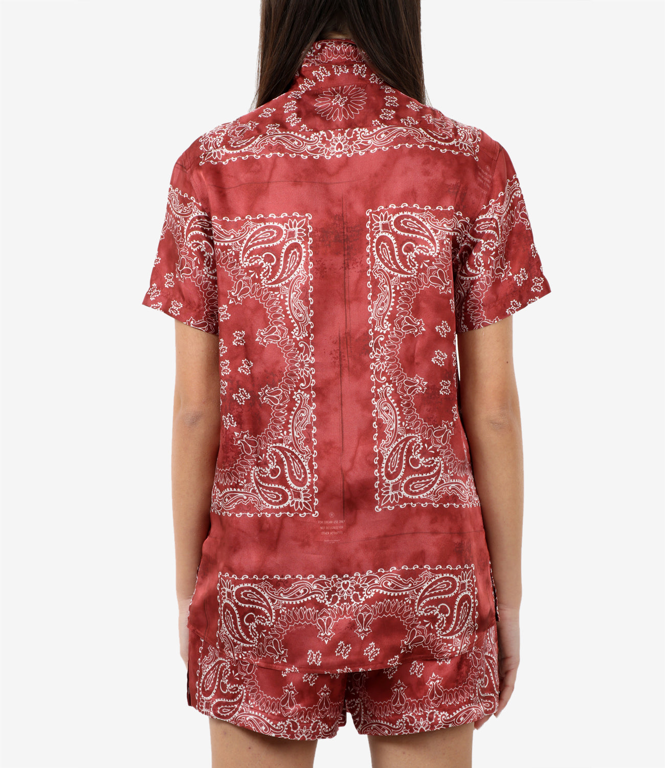 Red Shirt Bandana Print