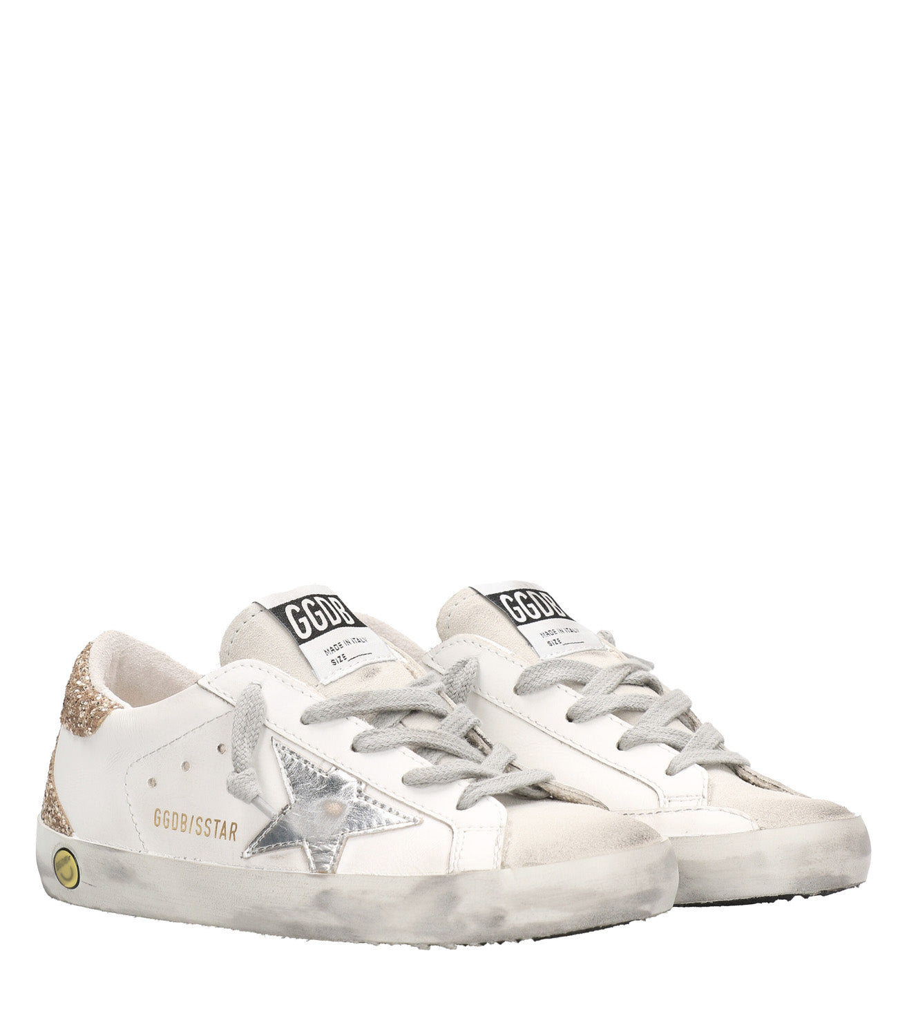 Sneakers Superstar Bianco, Ghiaccio e Oro