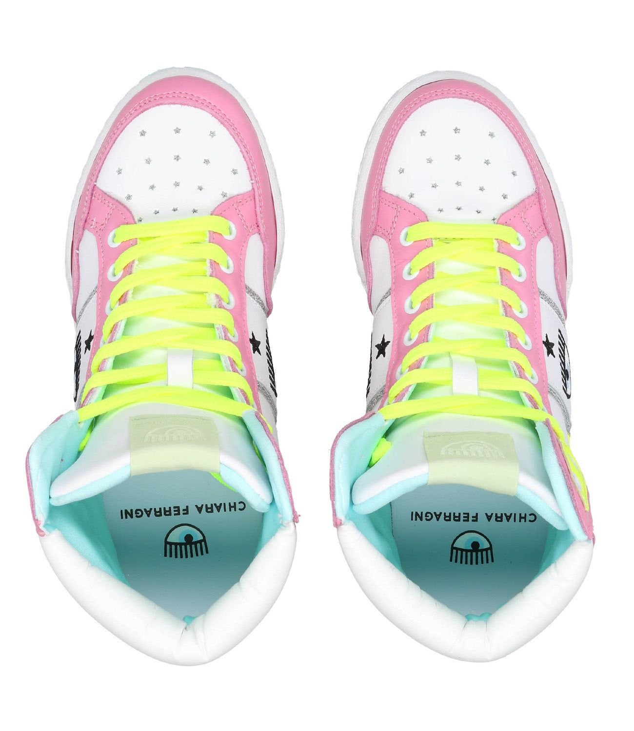 Chiara Ferragni | Sneakers CF-1 High White and Pink