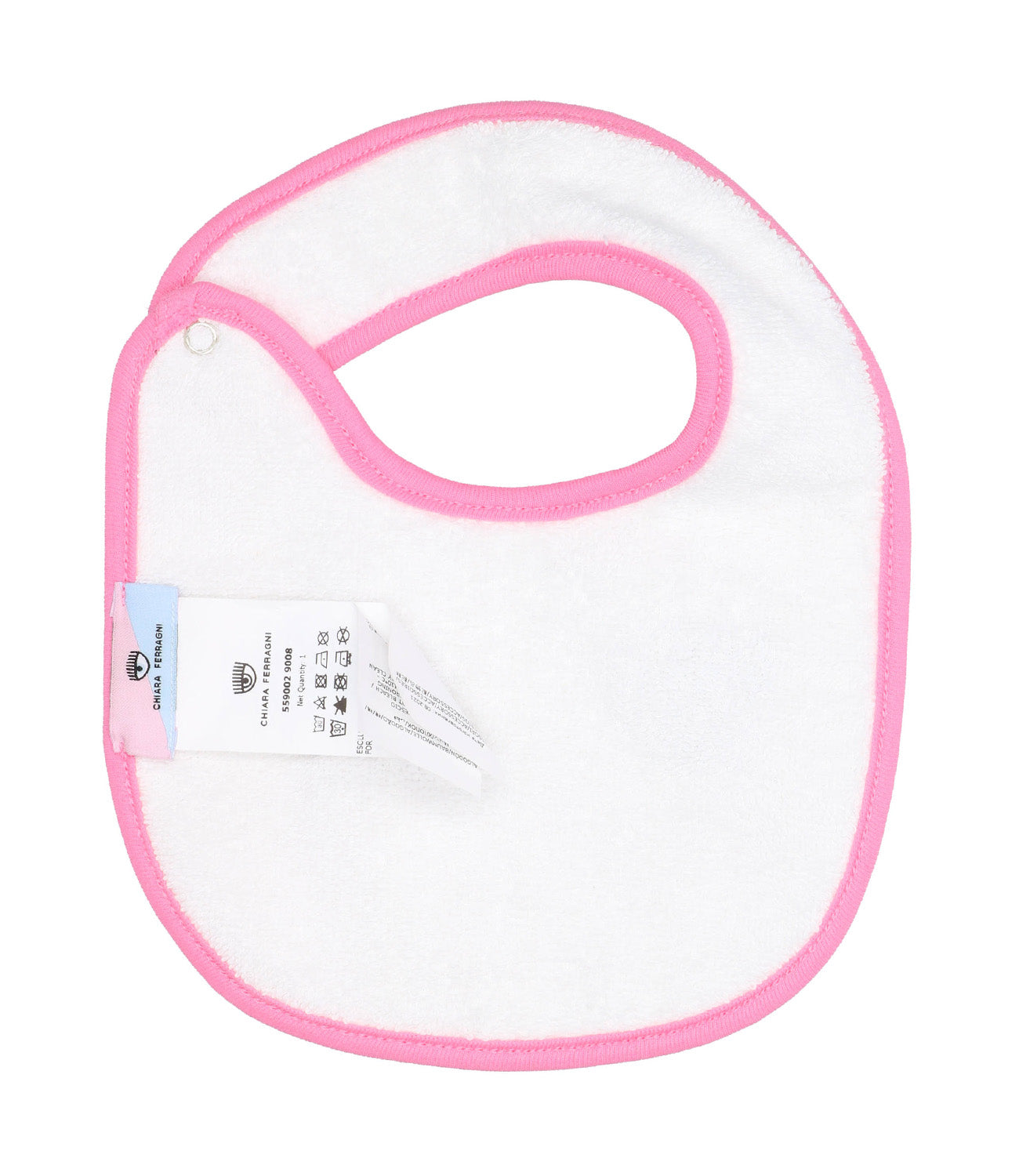 Chiara Ferragni Kids | Bib Eye Star White and Pink