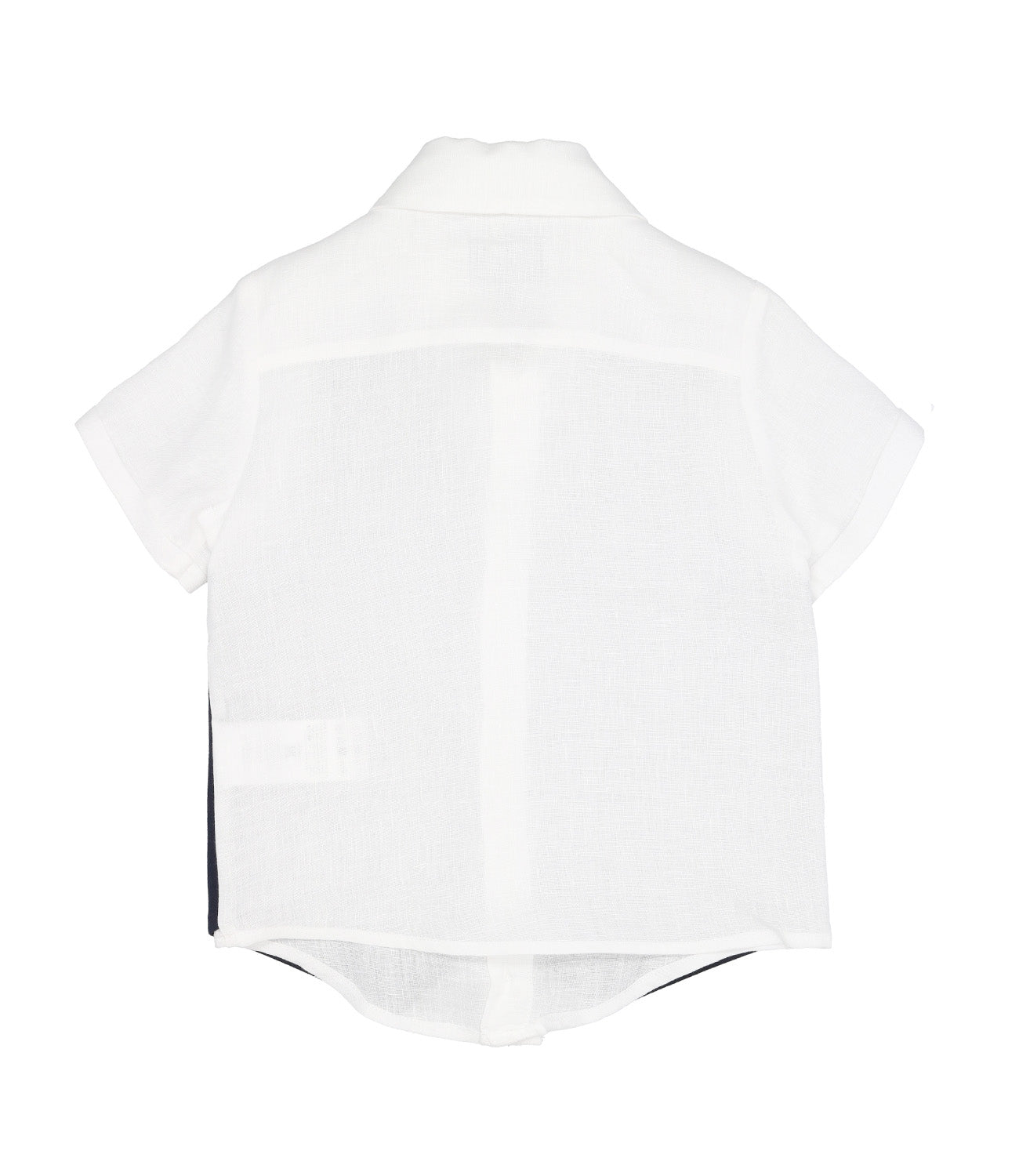 Fay Junior | White and Blue Shirt