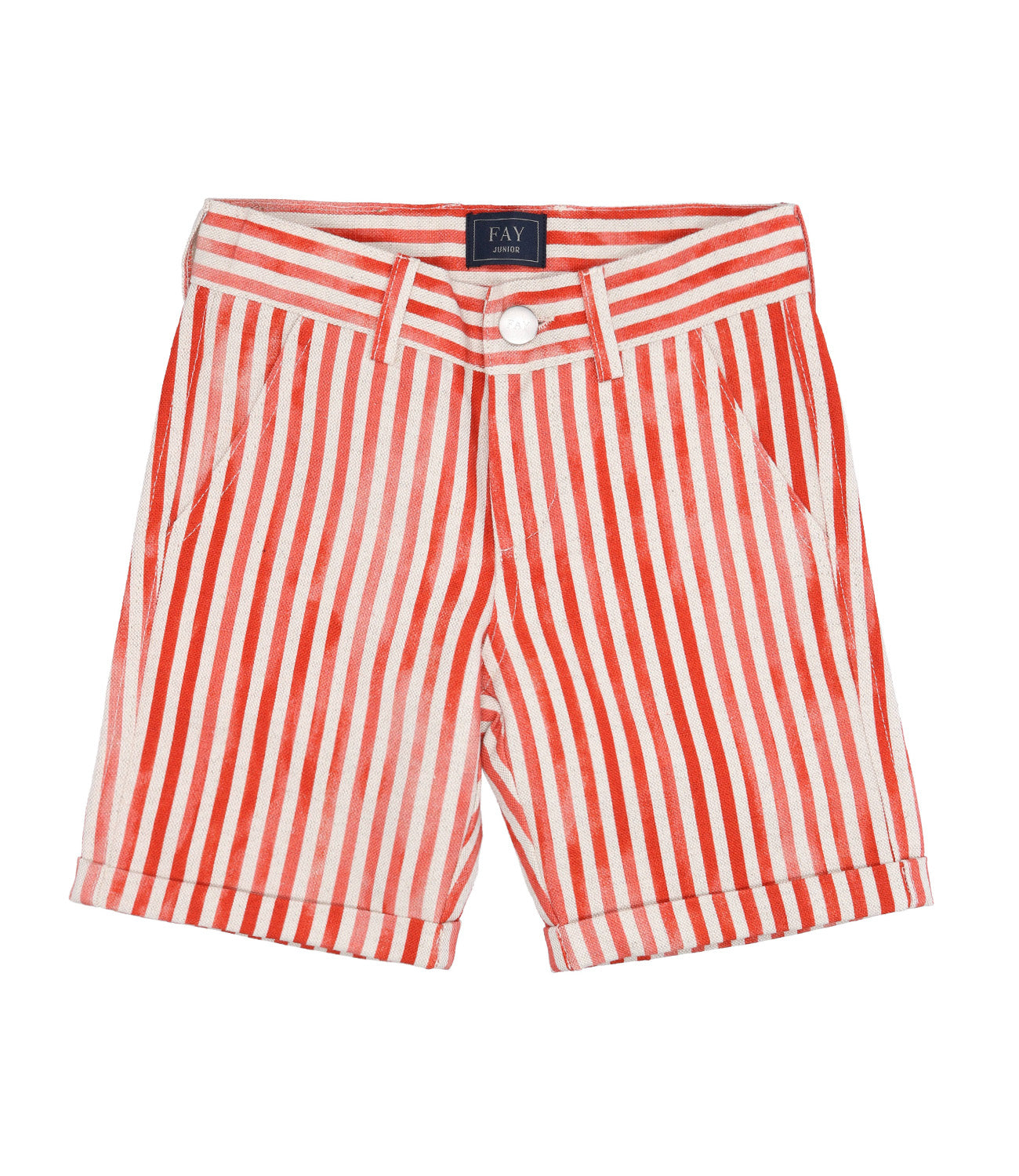 Fay Junior | Bermuda Bianco e Rosso