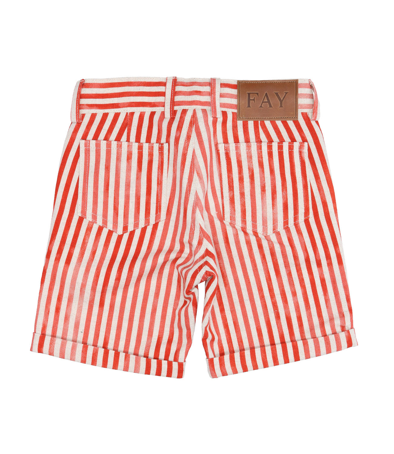 Fay Junior | Bermuda Bianco e Rosso