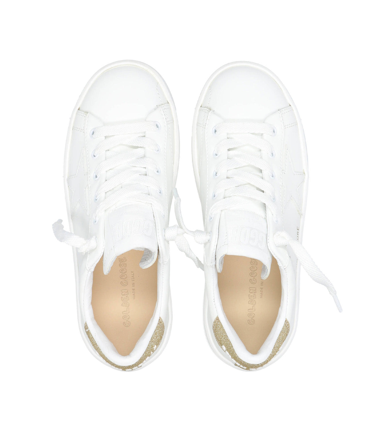 Golden Goose Deluxe Brand | Sneakers Purestar Bianca e Oro