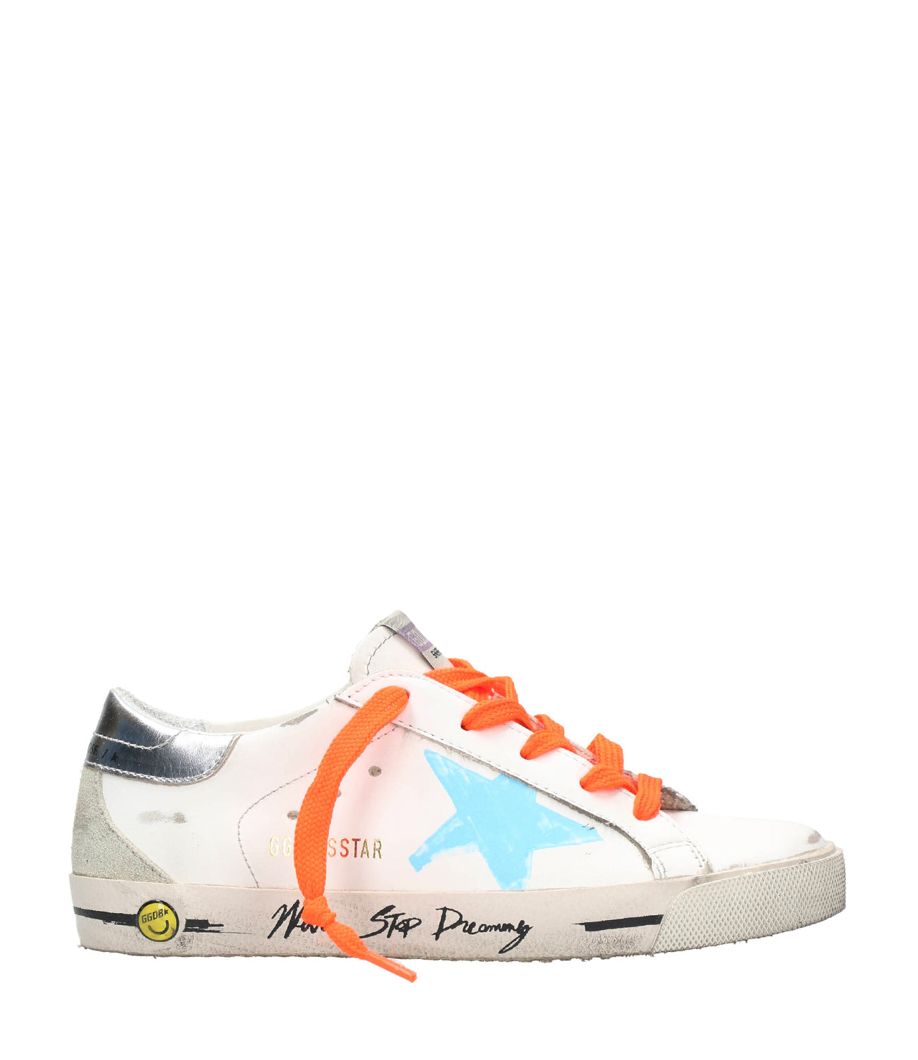 Golden Goose Deluxe Brand | Sneakers Bianca, Turchese e Argento