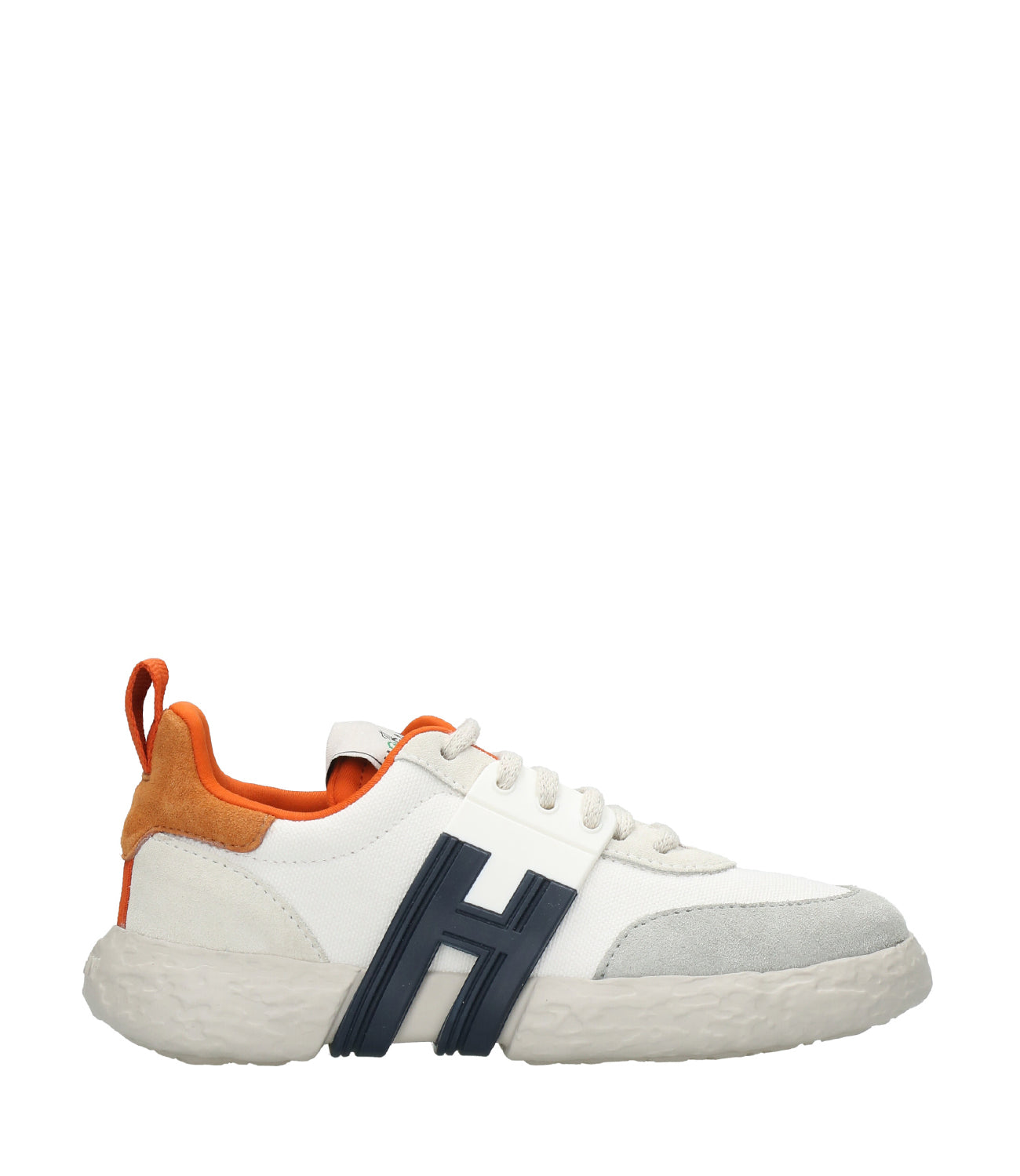 Hogan Junior | Sneakers 3R Bianca e Arancio