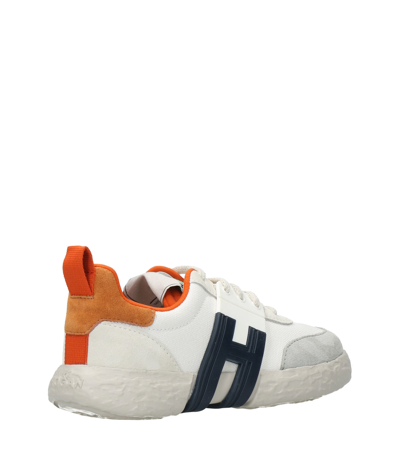 Hogan Junior | Sneakers 3R White and Orange