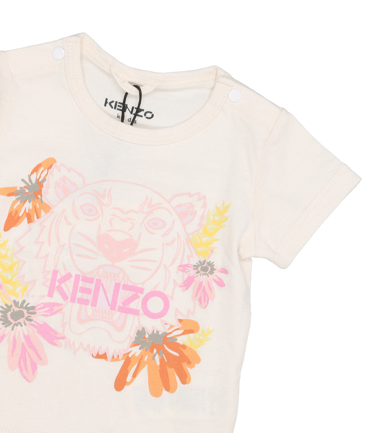 Kenzo Kids | Pink T-Shirt and Bermuda Shorts Set