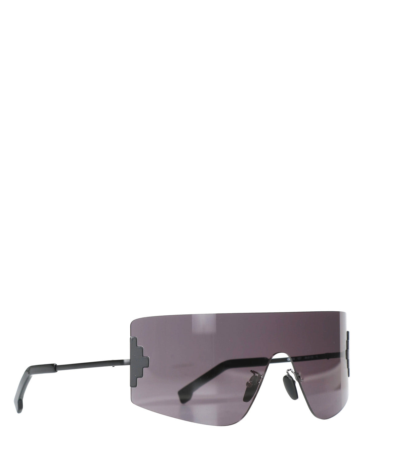 Marcelo Burlon | Bolax Sunglasses Black and Dark Grey