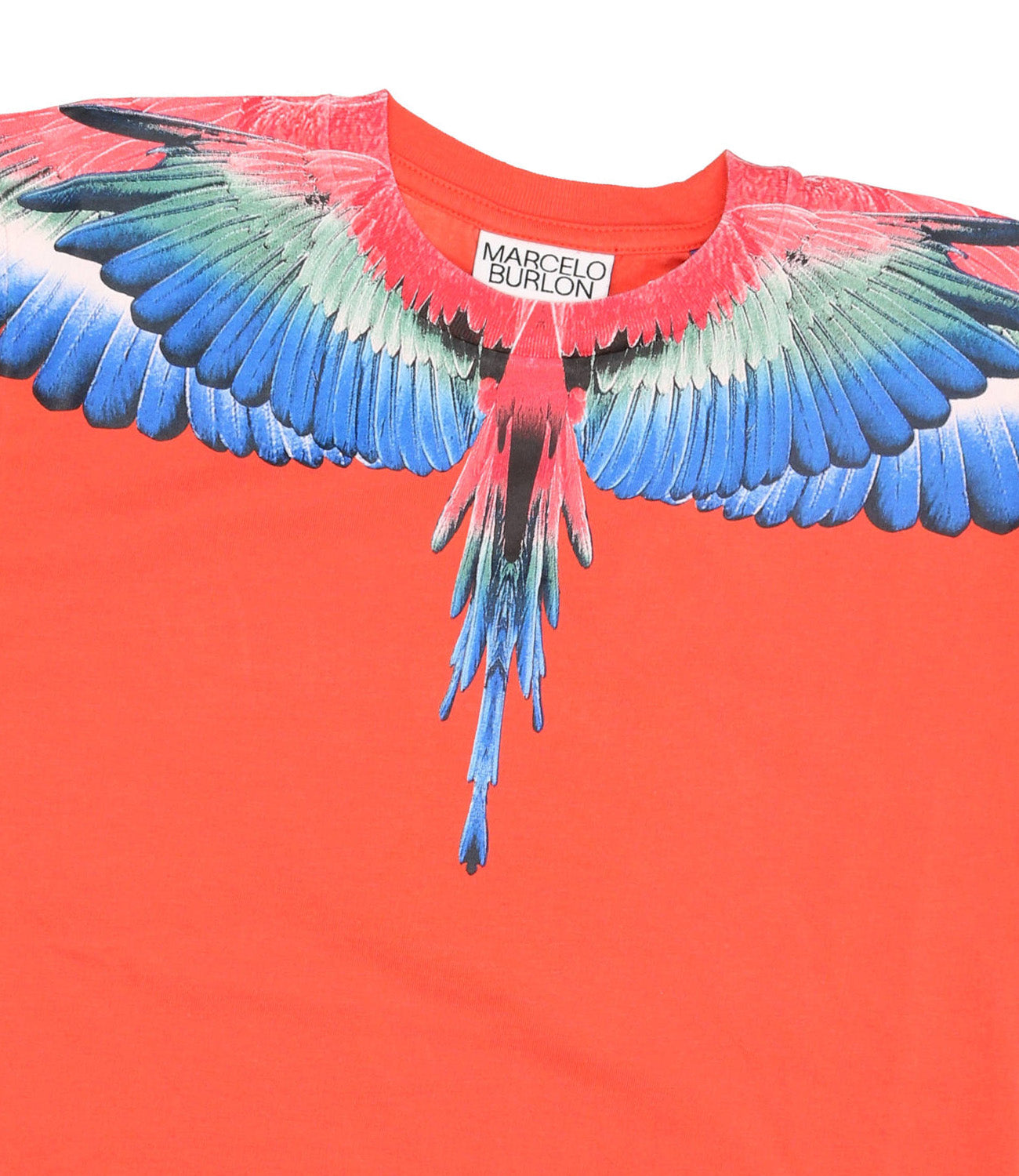 Marcelo Burlon Kids | T-Shirt Red and Multicolor