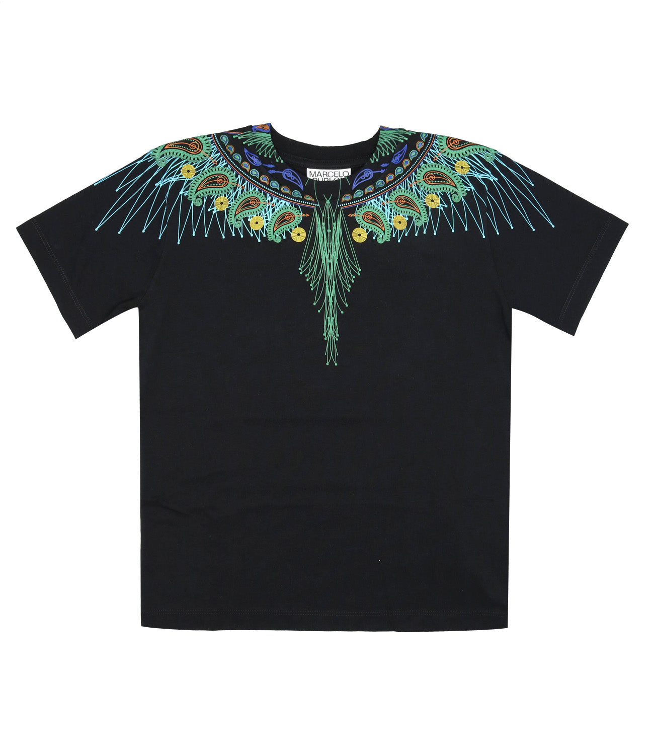 Marcelo Burlon Kids | T-Shirt Nera e Verde