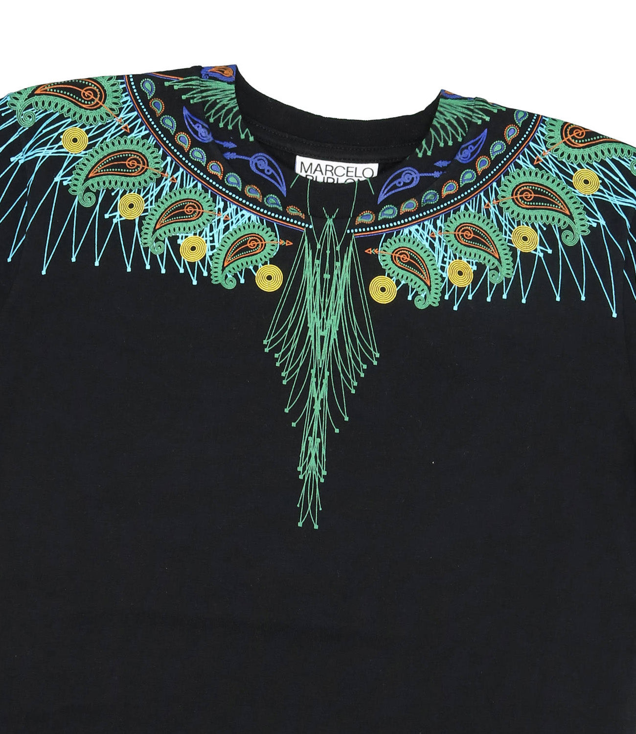 Marcelo Burlon Kids | T-Shirt Black and Green