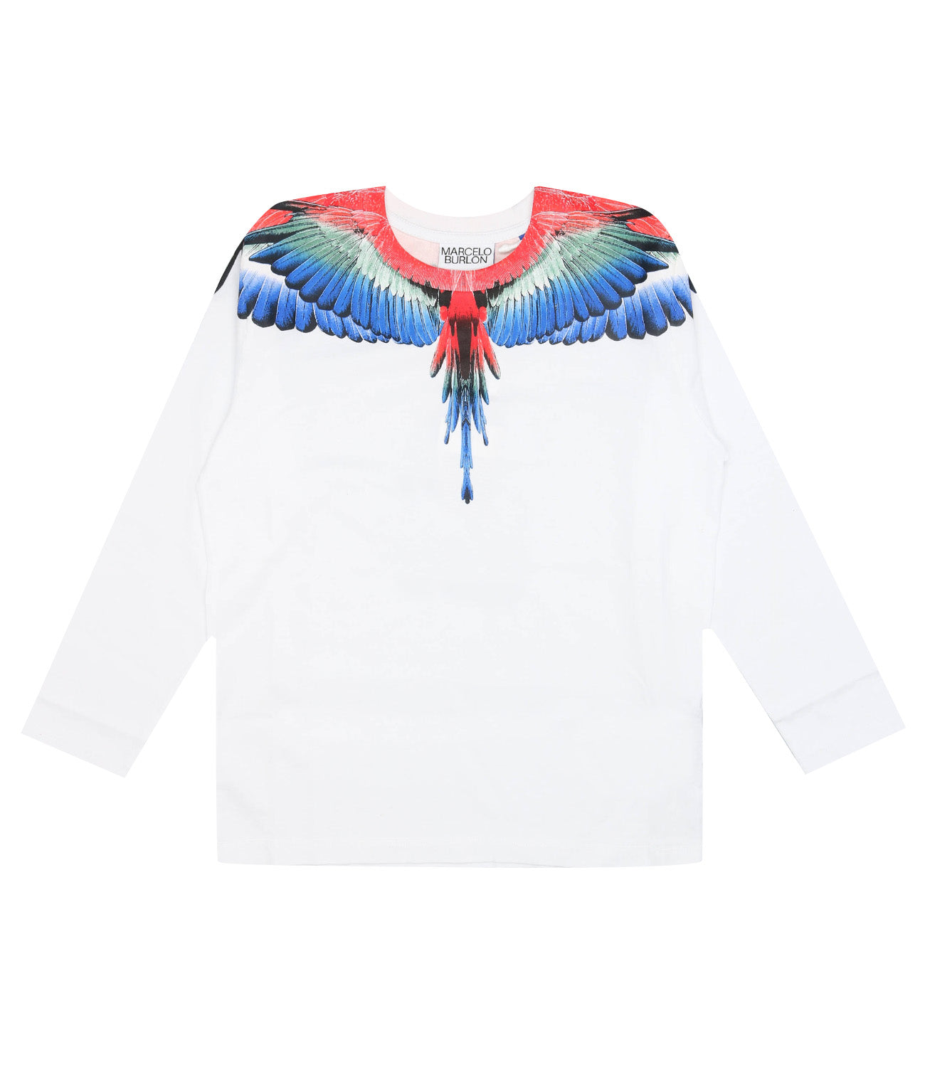 Marcelo Burlon Kids | T-Shirt Bianca e Multicolor