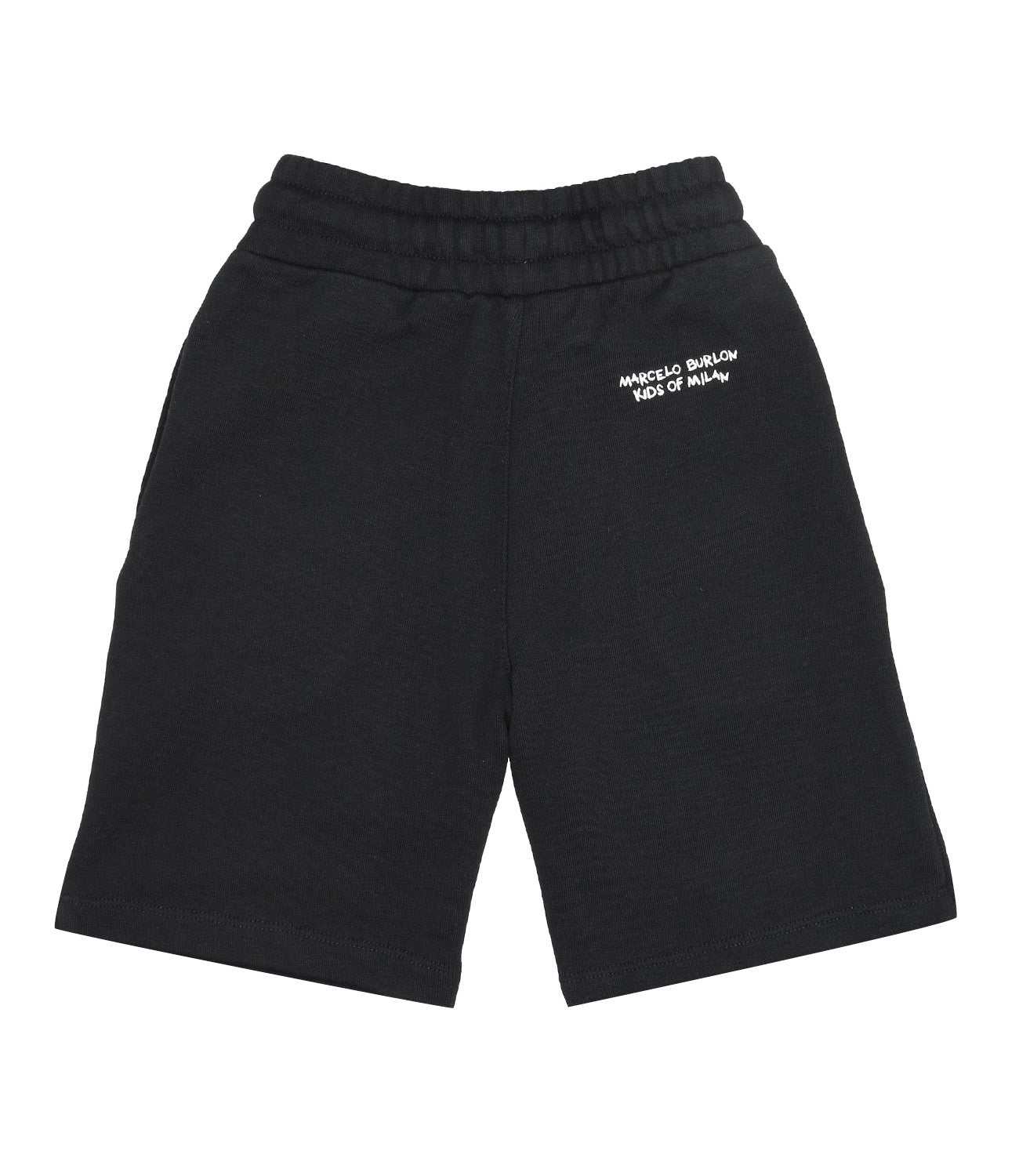 Marcelo Burlon Kids | Bermuda Sportivo Nero