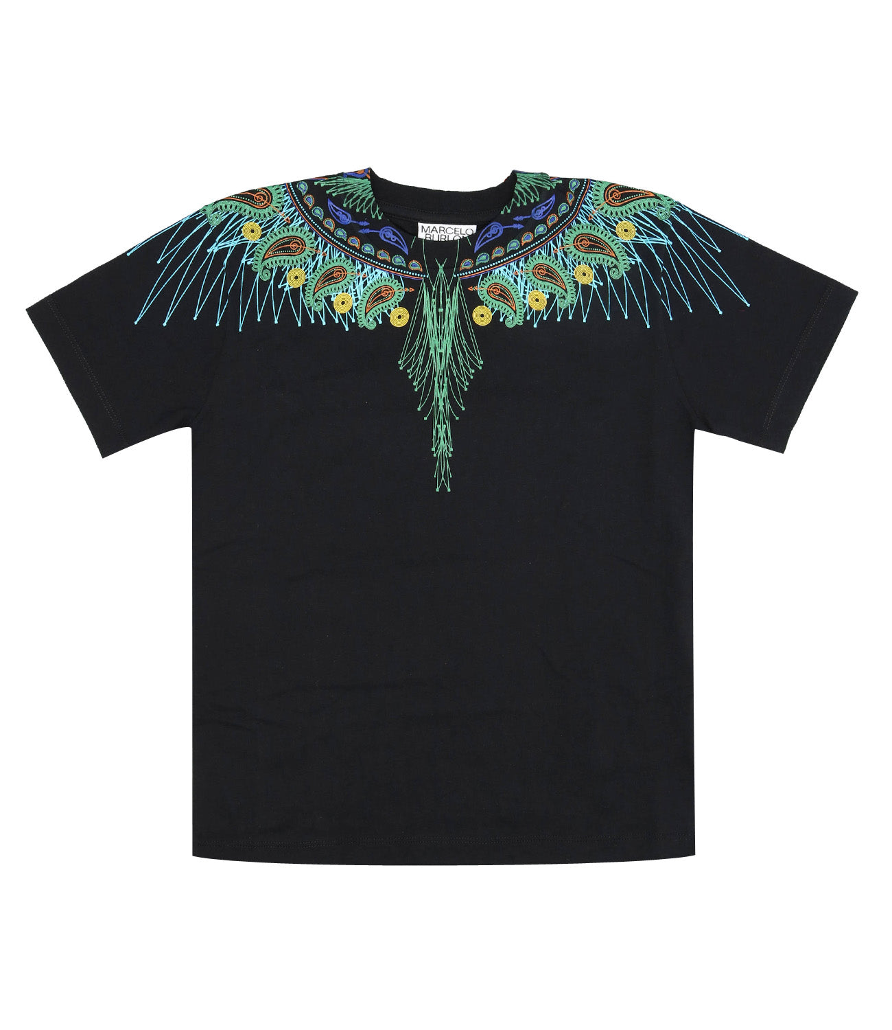 Marcelo Burlon Kids | T-Shirt Nera e Verde