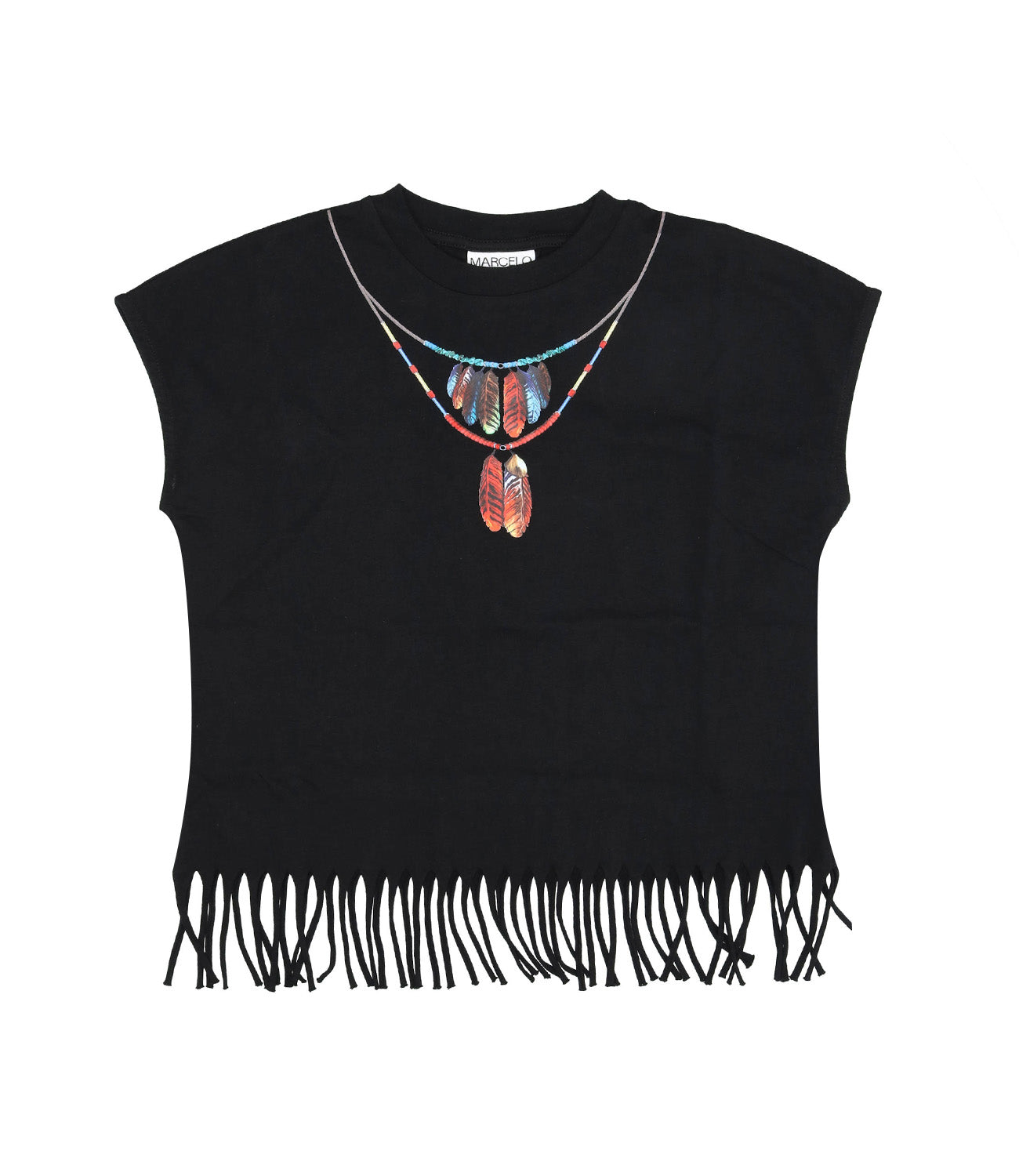 Marcelo Burlon Kids | T-Shirt Nera e Multicolor