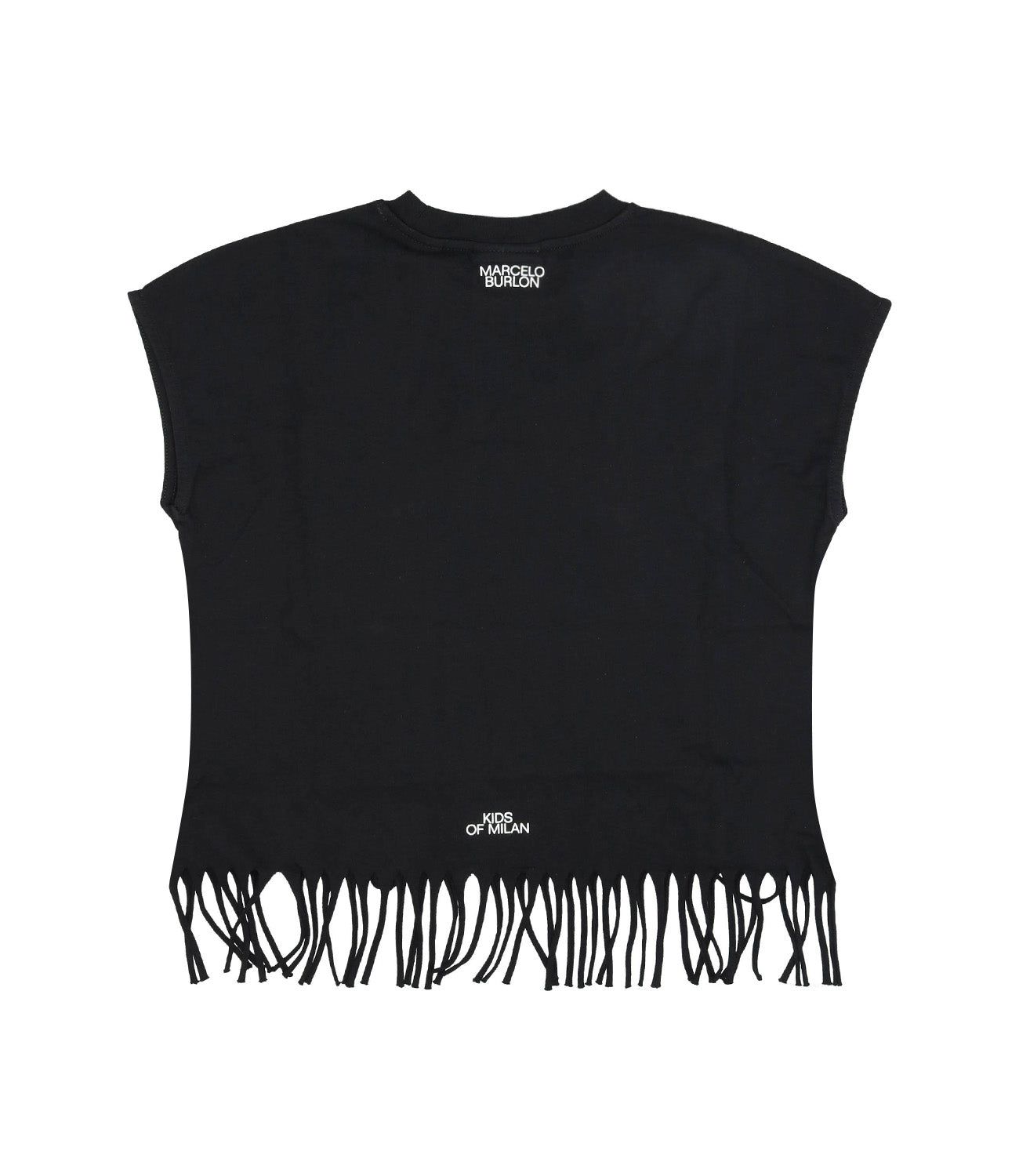 Marcelo Burlon Kids | T-Shirt Nera e Multicolor