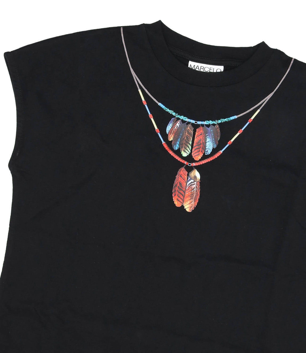 Marcelo Burlon Kids | T-Shirt Nera e Multicolor