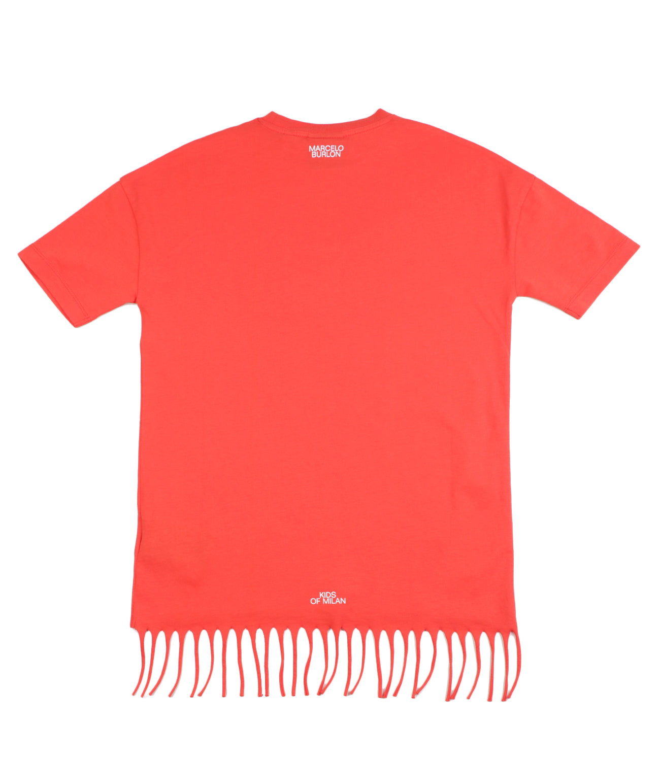 Marcelo Burlon Kids | Abito Rosso e Multicolor