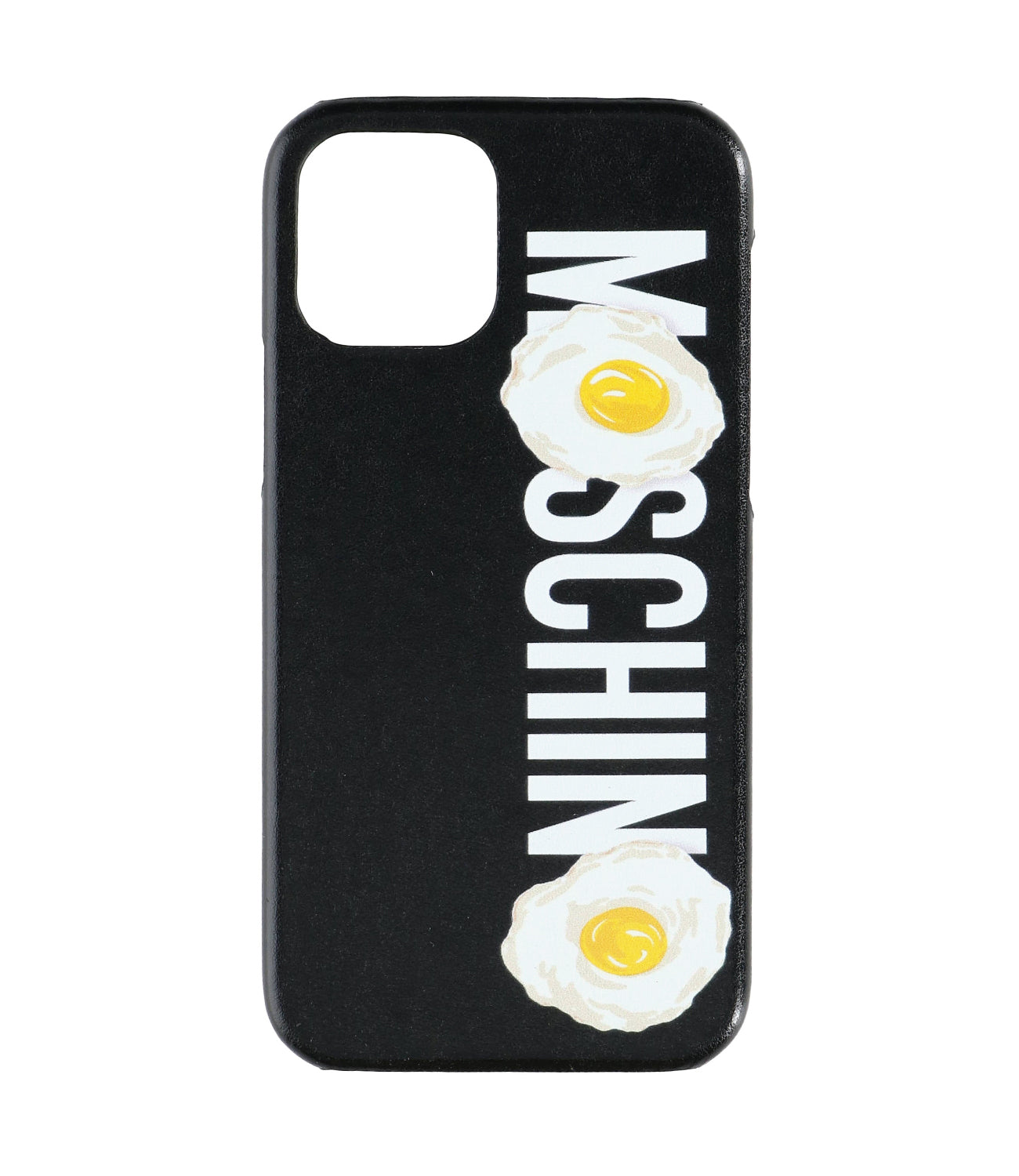 Moschino IPhone 12 and 12Pro Eggs Cover Black