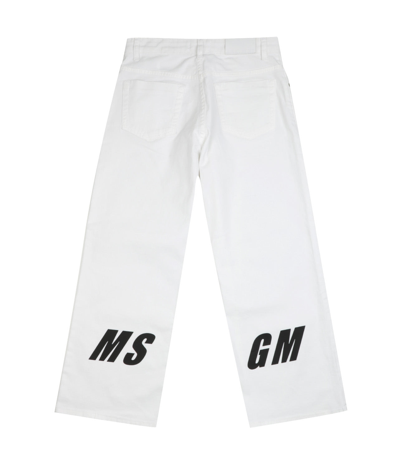 MSGM Kids | Pantalone Bianco