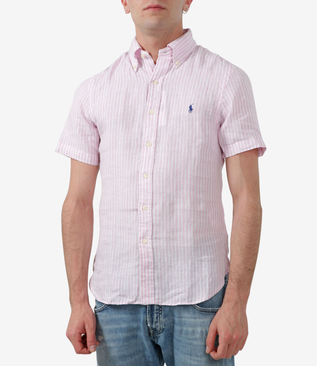 Polo Ralph Lauren | Pink and White Shirt