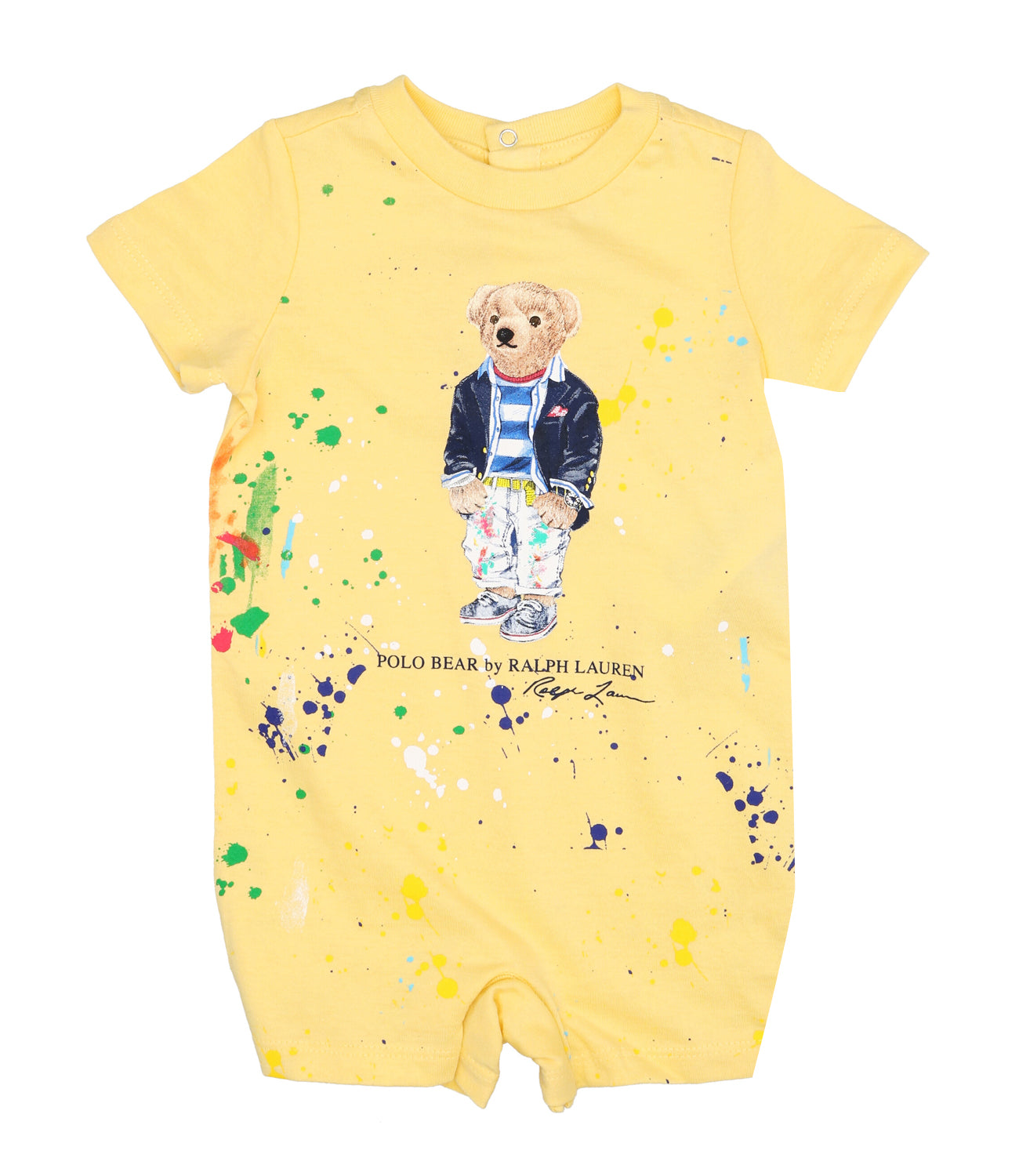 Ralph Lauren Childrenswear | Yellow rompers