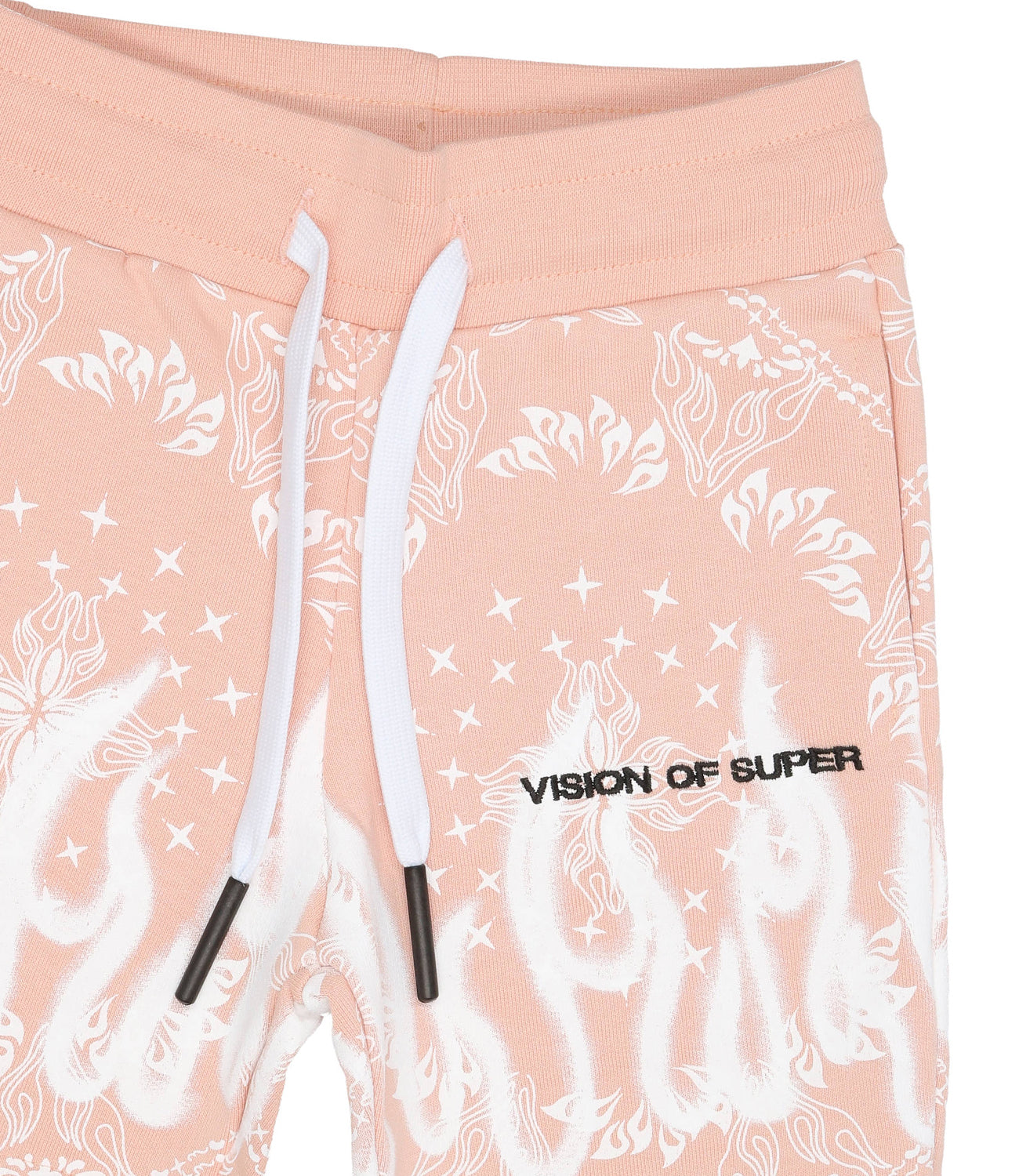 Vision of Super Kids | Pantalone Sportivo Bandana Rosa e Bianco