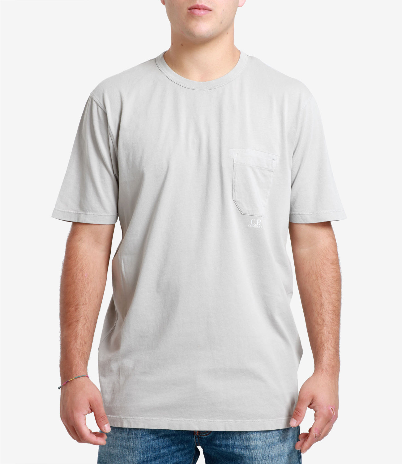 C.P. Company | T-Shirt Jersey Pocket Bianco