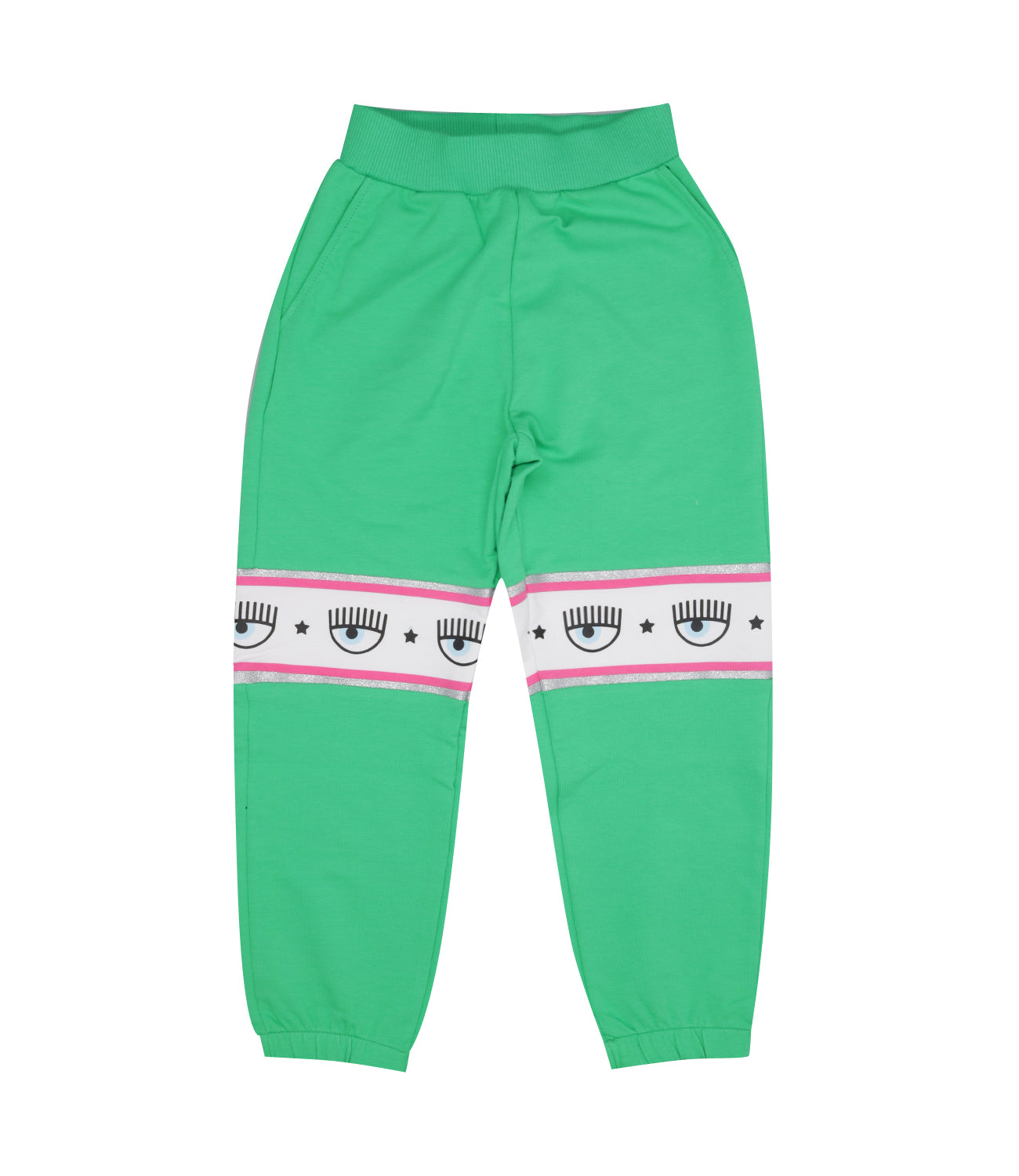 Chiara Ferragni Kids | Pantalone Sportivo Verde