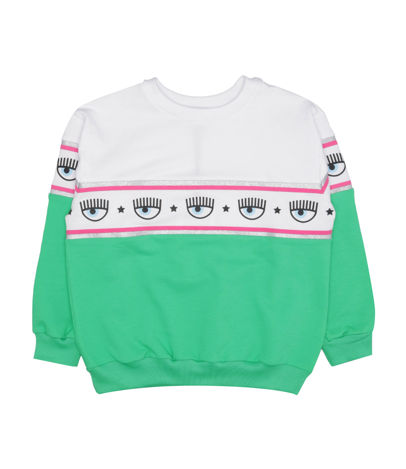 Chiara Ferragni Kids | Felpa Verde