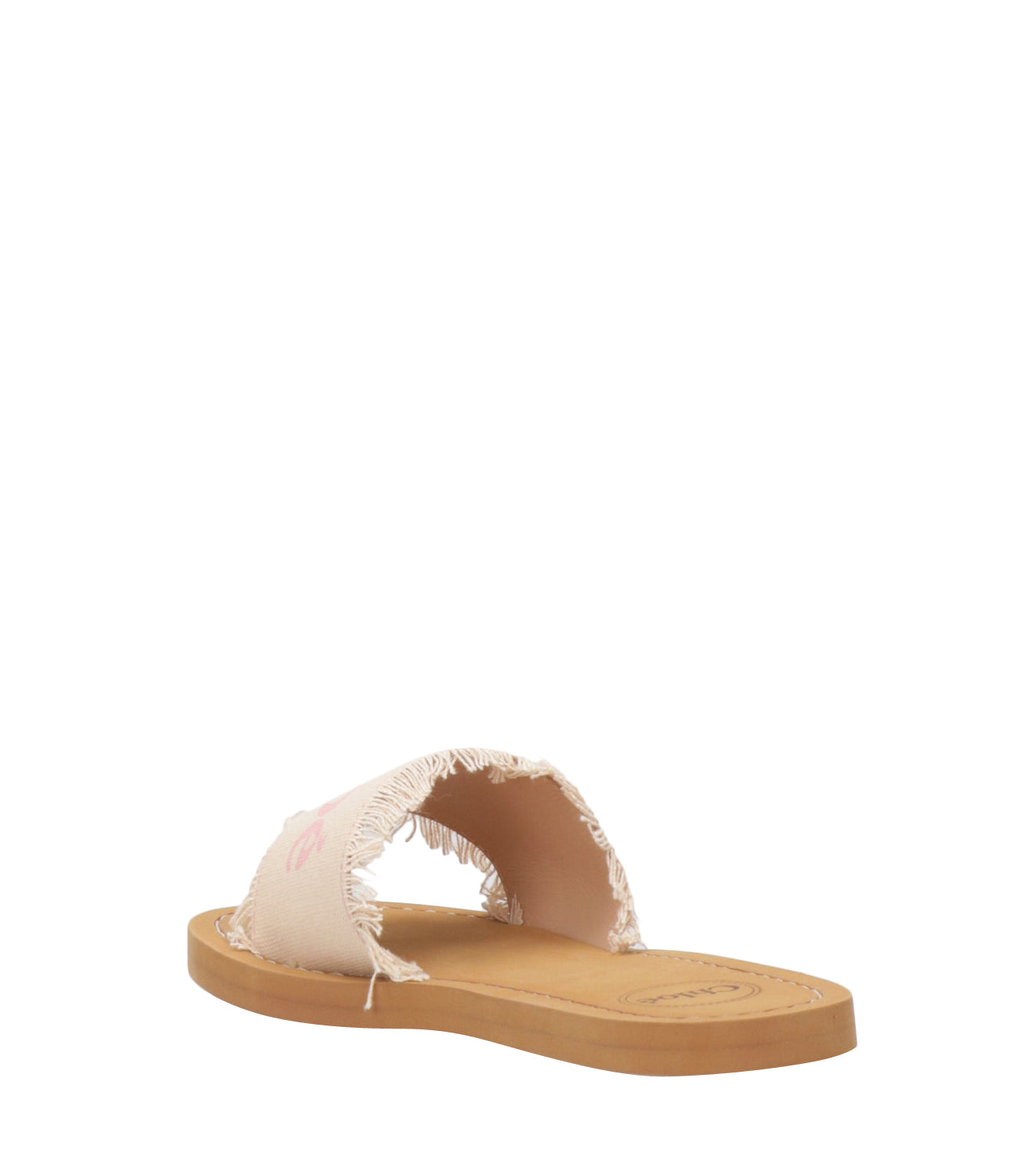 Chloé Kids | Beige and Pink Slipper