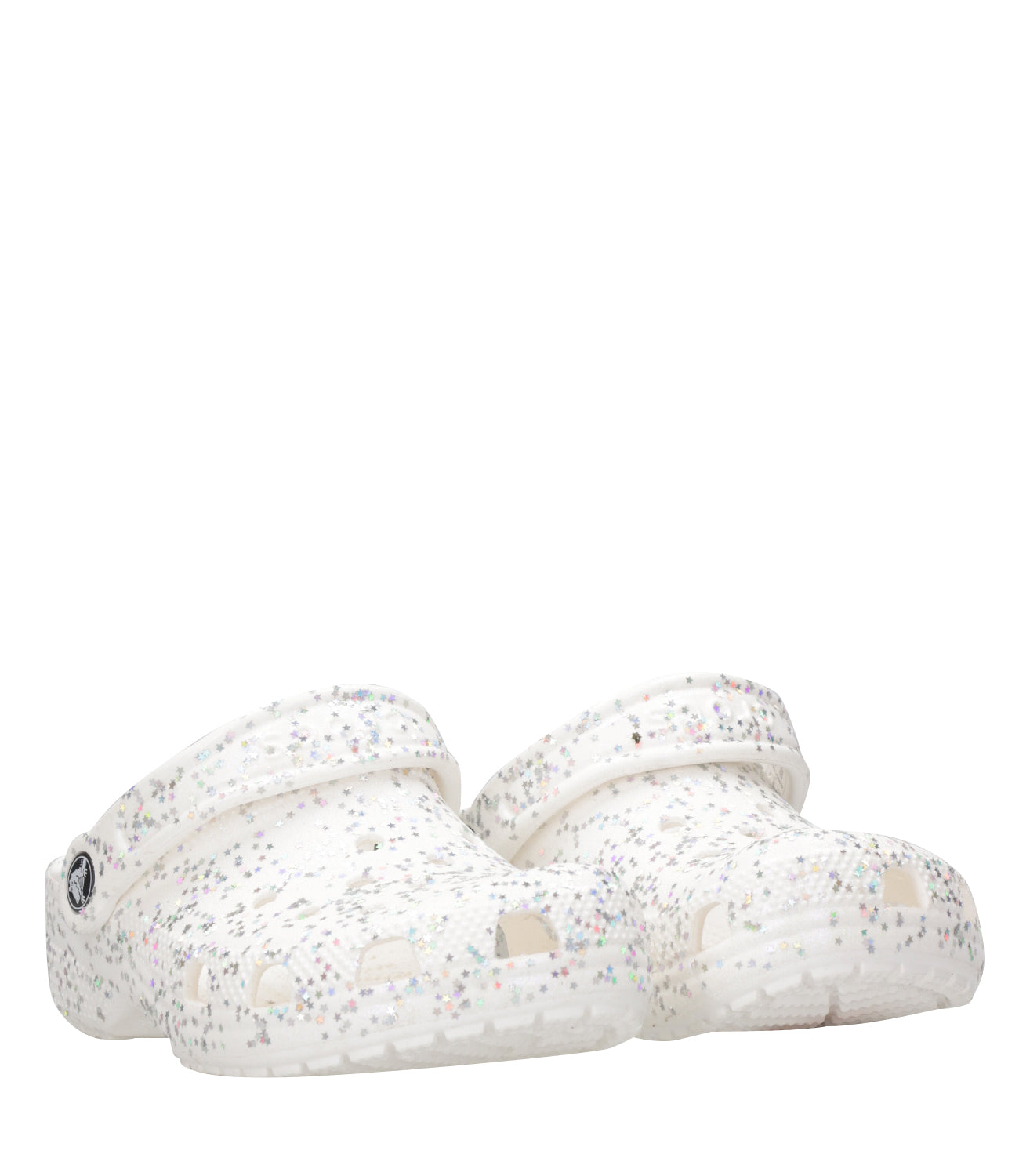 Crocs Kids | Sabot Classic Starry Glitter Clog K Bianco
