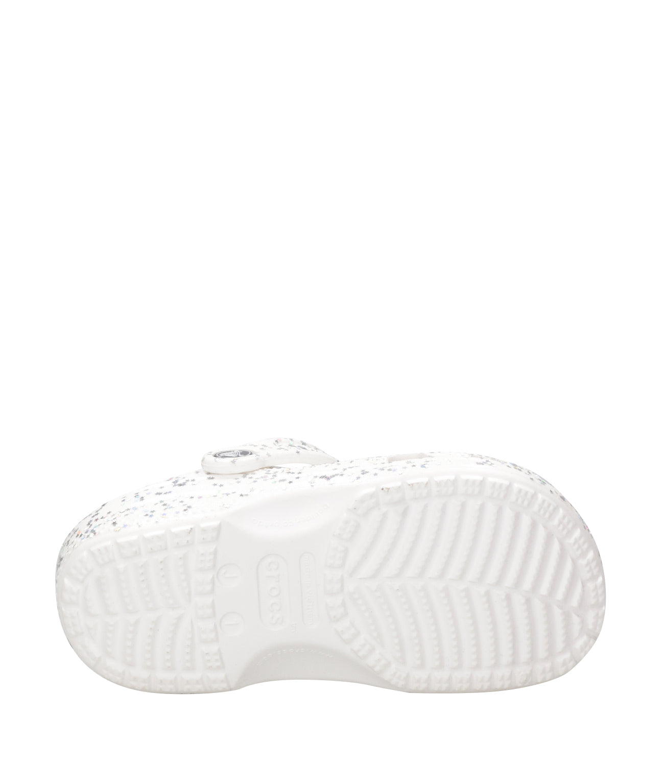 Crocs Kids | Sabot Classic Starry Glitter Clog K Bianco