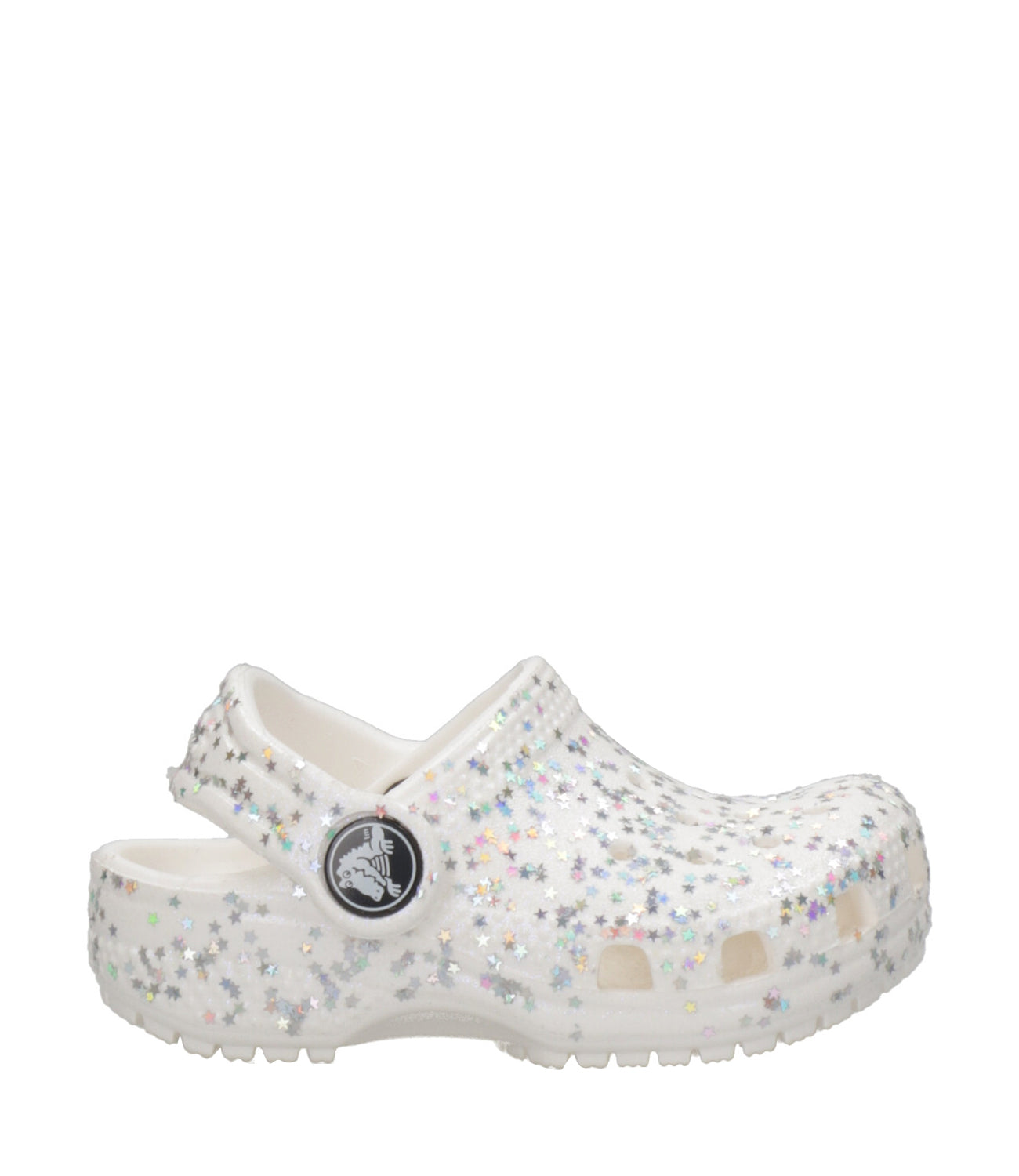 Crocs Kids | Sabot Classic Starry Glitter Clog T Bianco