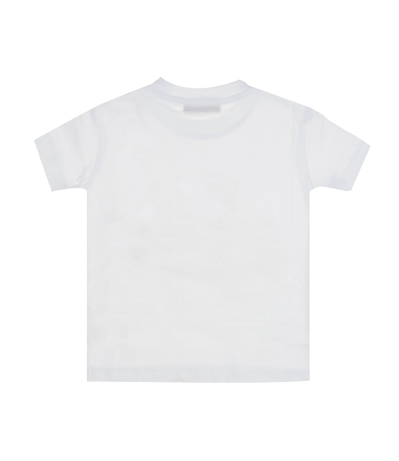 Dondup Junior | T-Shirt Bianco e Giallo Fluo