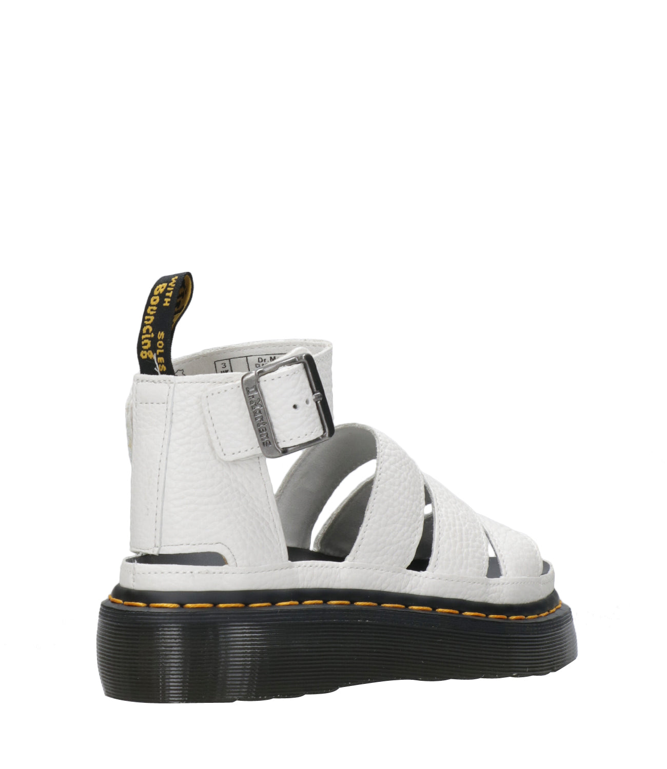 Dr Martens | Sandalo Clarissa II Quad Bianco