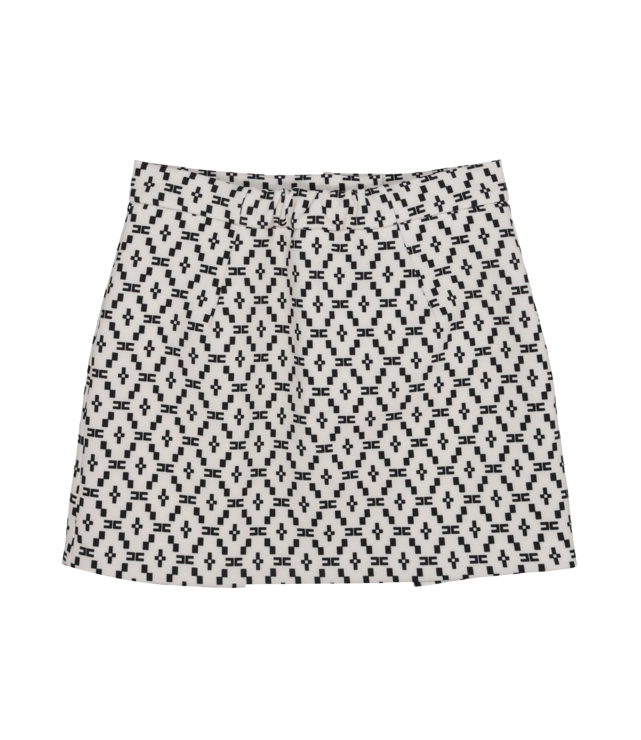 Elisabetta Franchi La Mia Bambina | Butter and Black Skirt