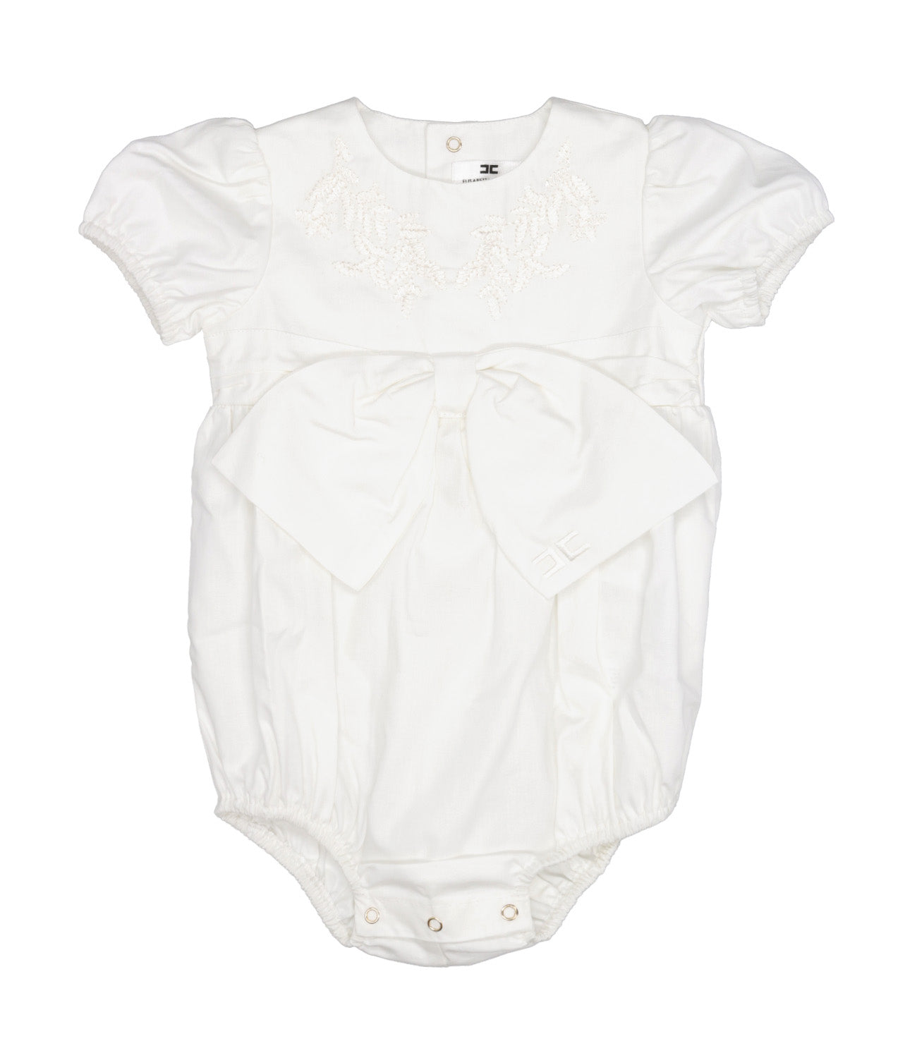 Elisabetta Franchi La Mia Bambina | Ivory Romper