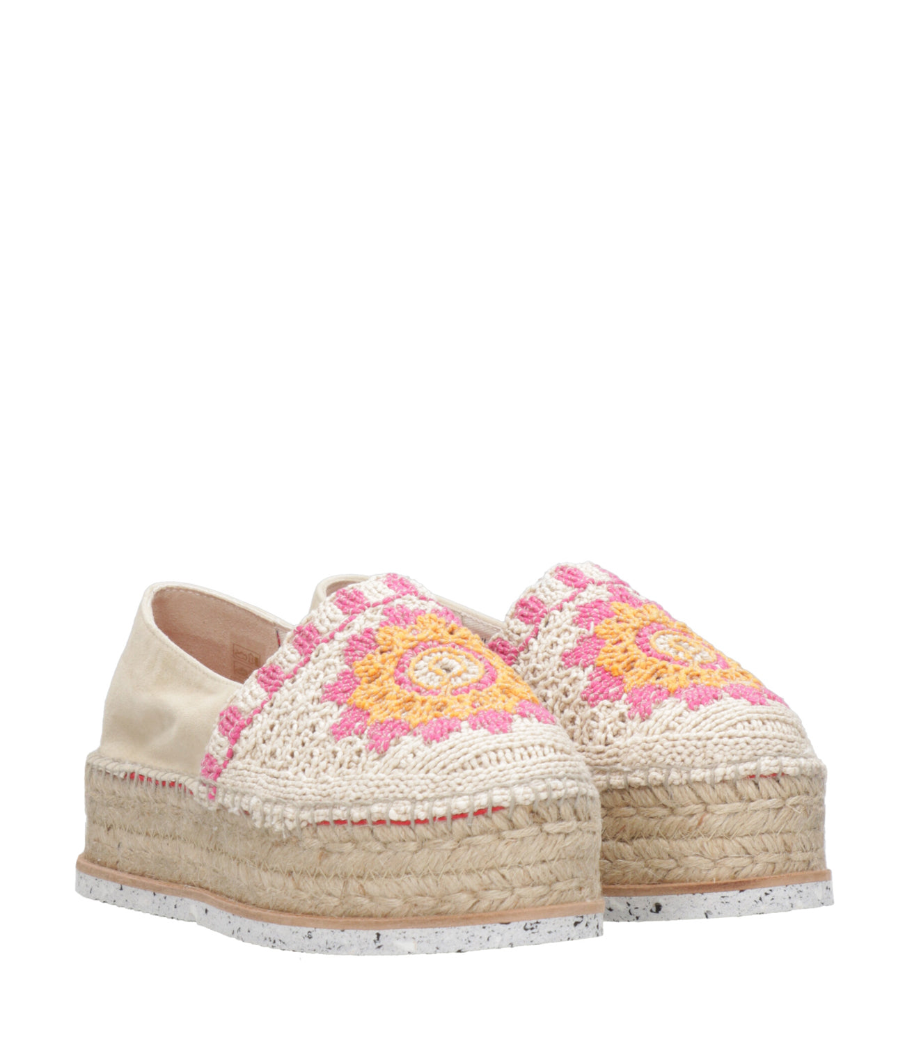 Espadrilles | Espadrilles J.Borde Ecru and Pink