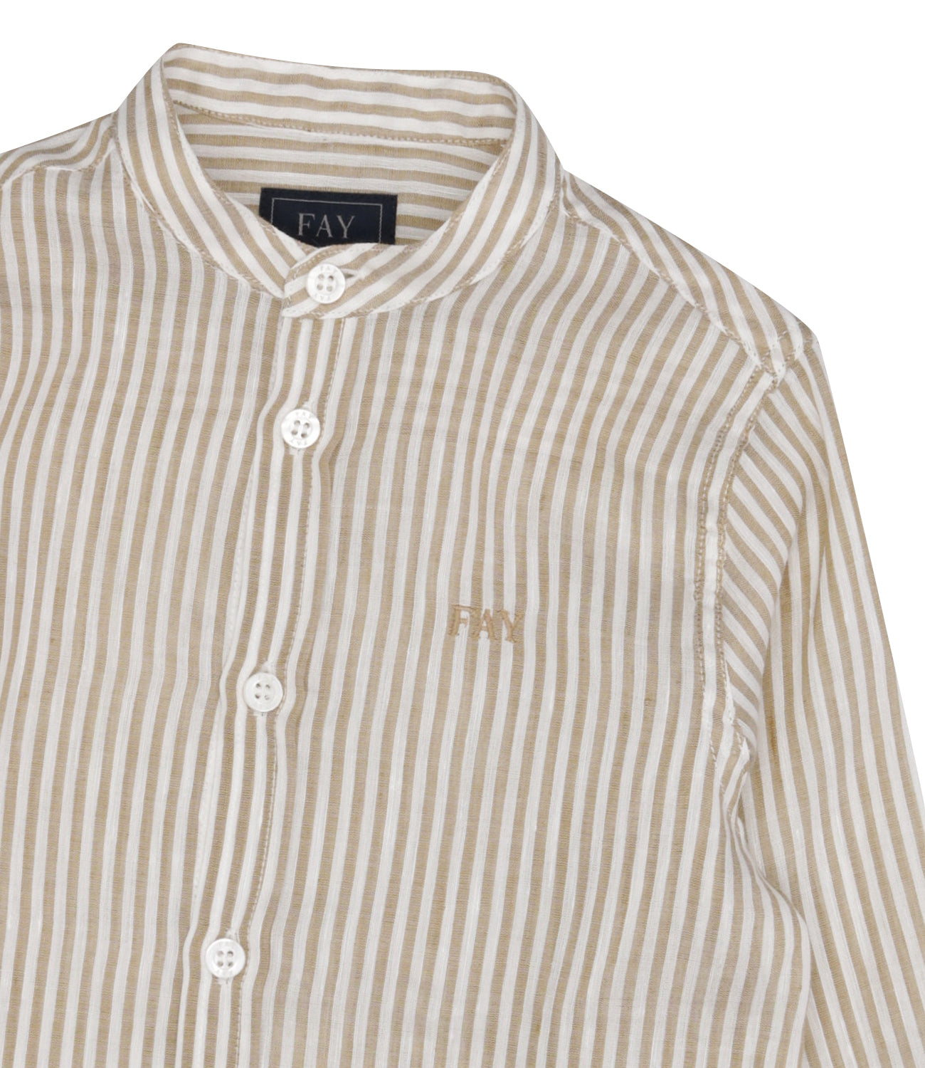 Fay Junior | Ivory and Beige Shirt