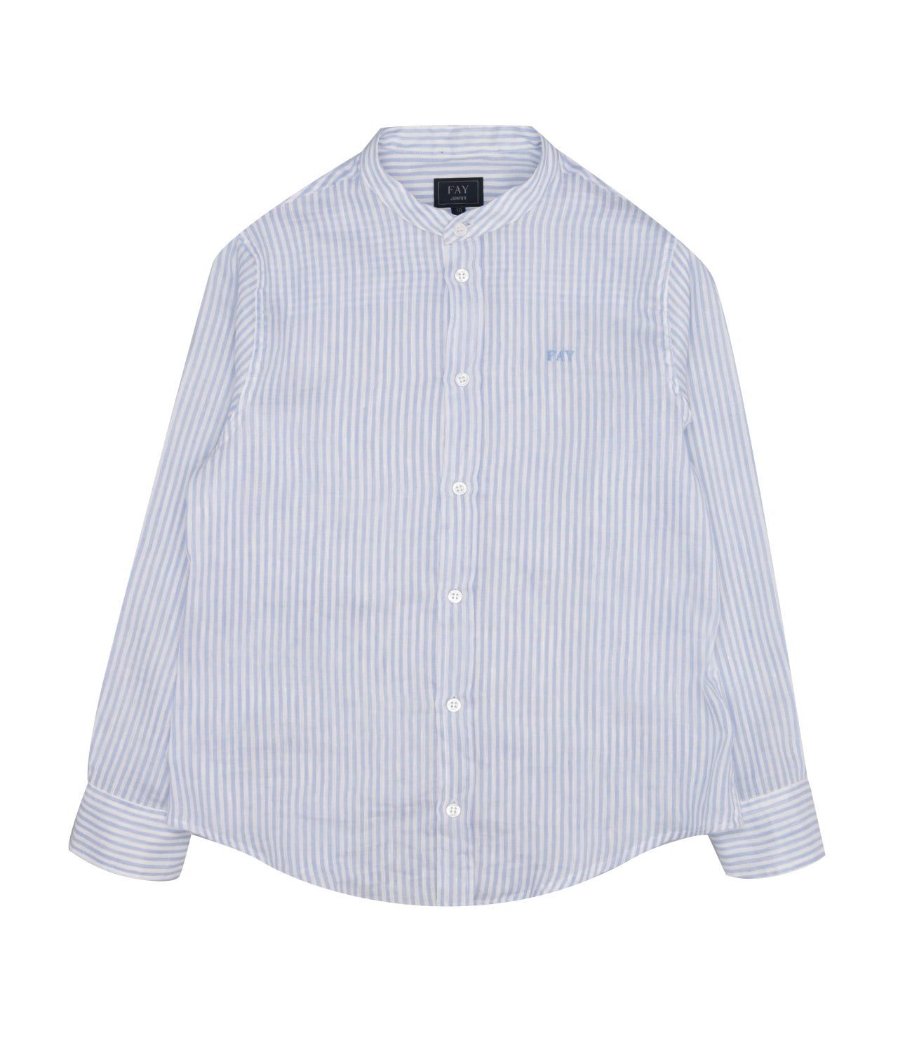 Fay Junior | Camicia Avorio e Celeste