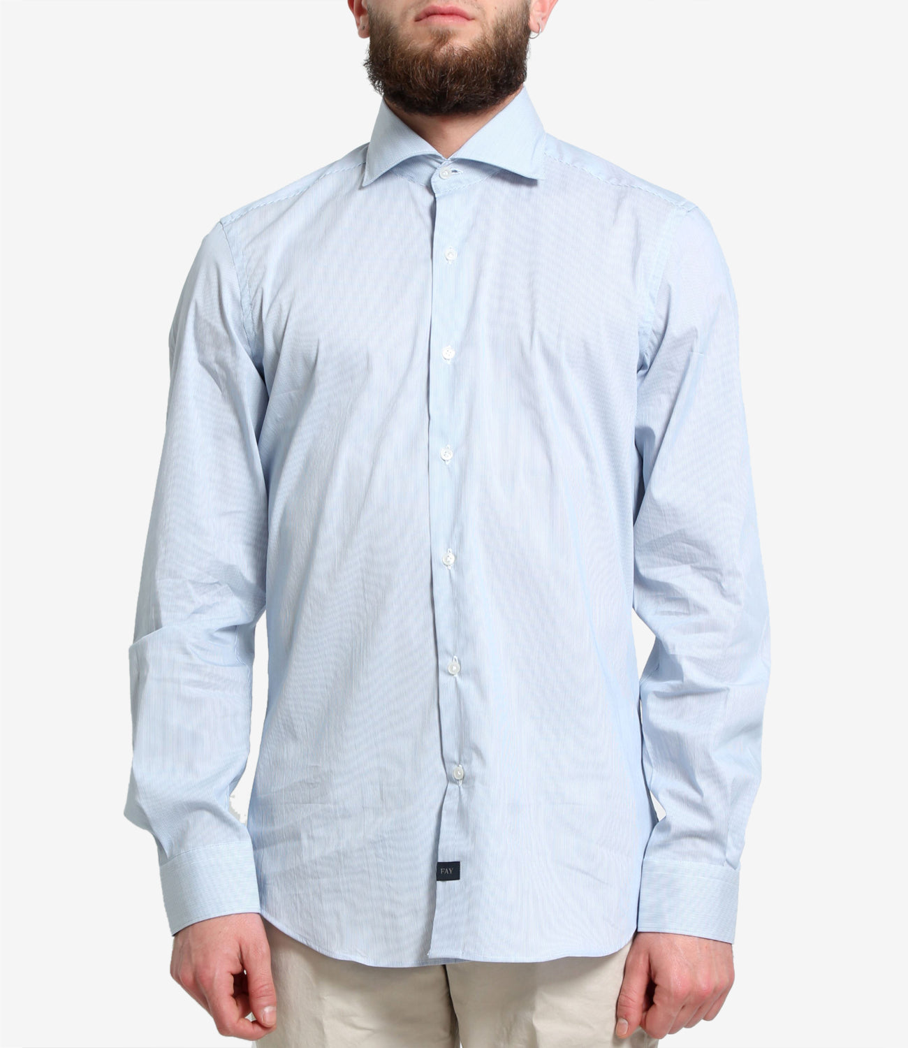 Fay | Blue and White Shirt