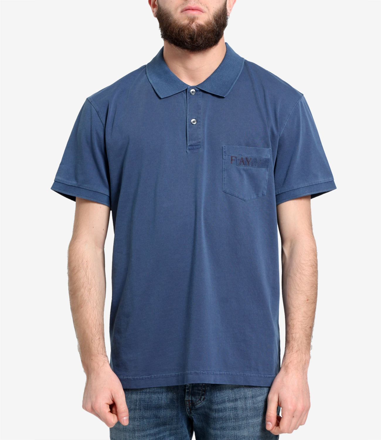 Fay | Navy Blue Polo