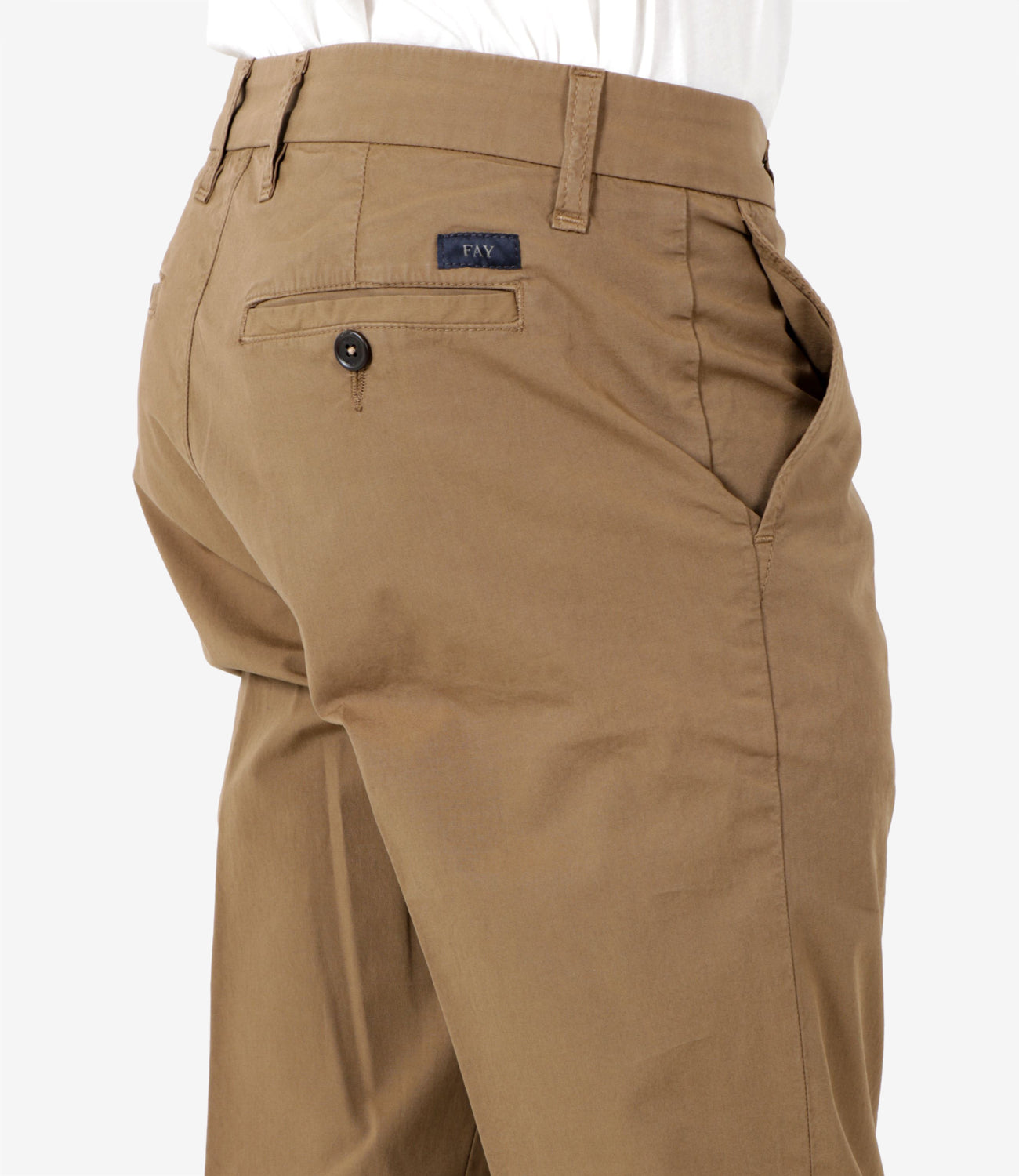 Fay | Camel Trousers