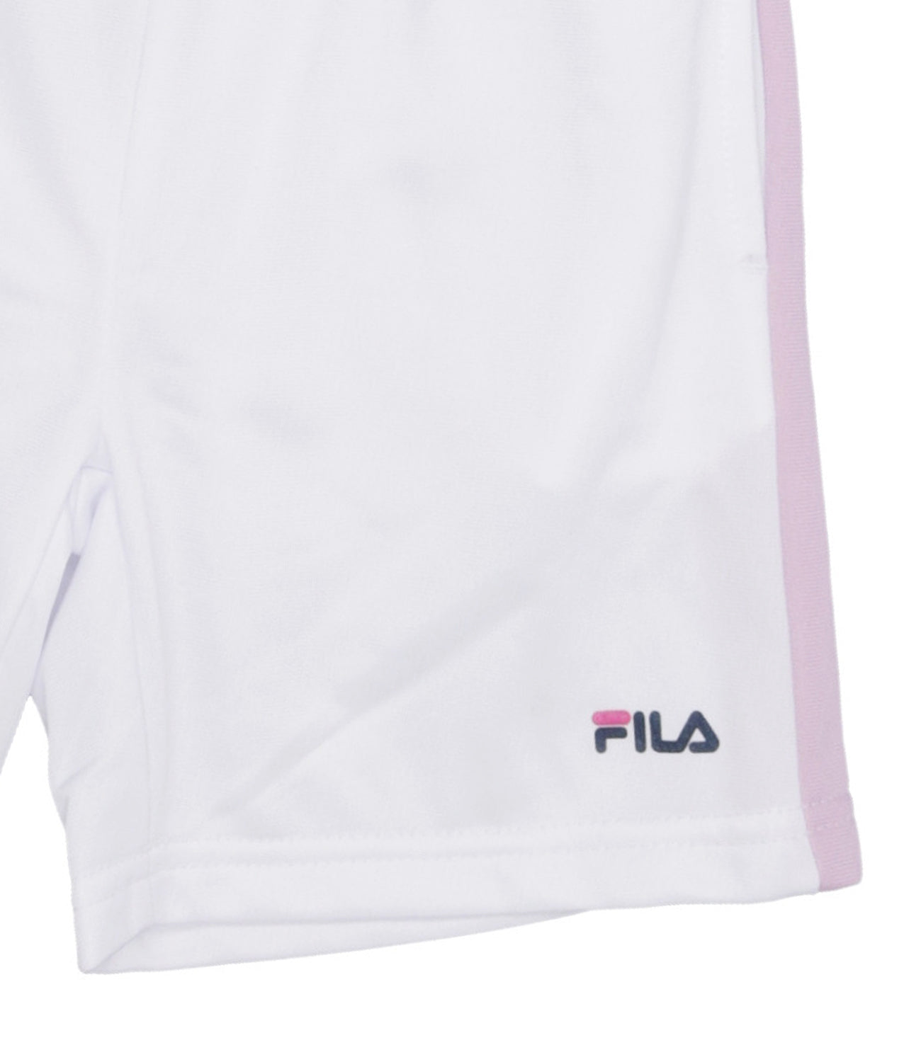 Fila Kids | Shorts Bialogard Bianco ed Orchidea