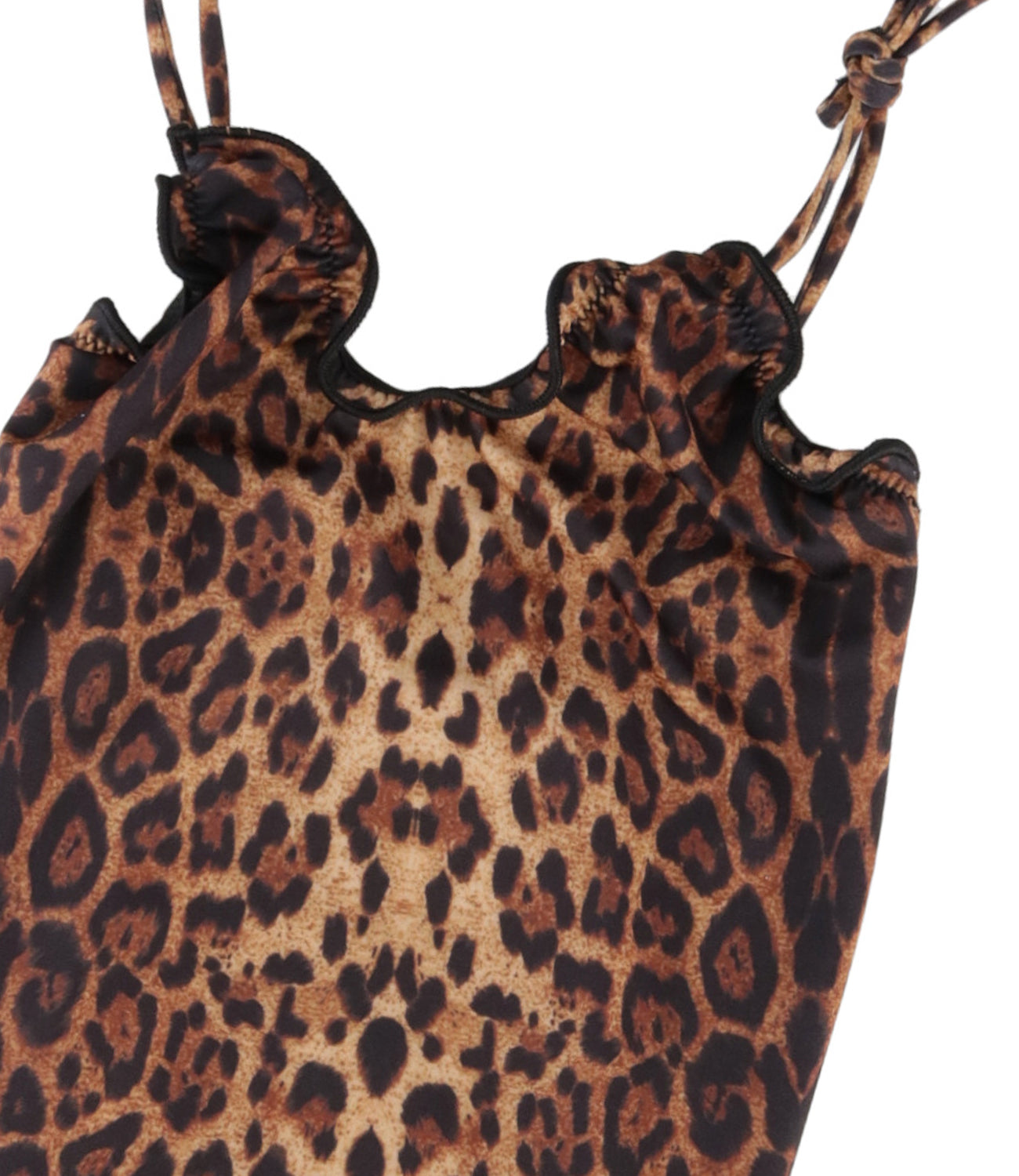 F**K Project Kids | Leopard Monokini One Piece Swimsuit