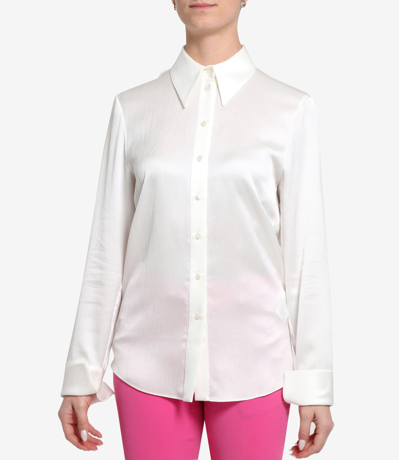 Golden Goose | Camicia Jorney W'S Shirt Slim Pergamena