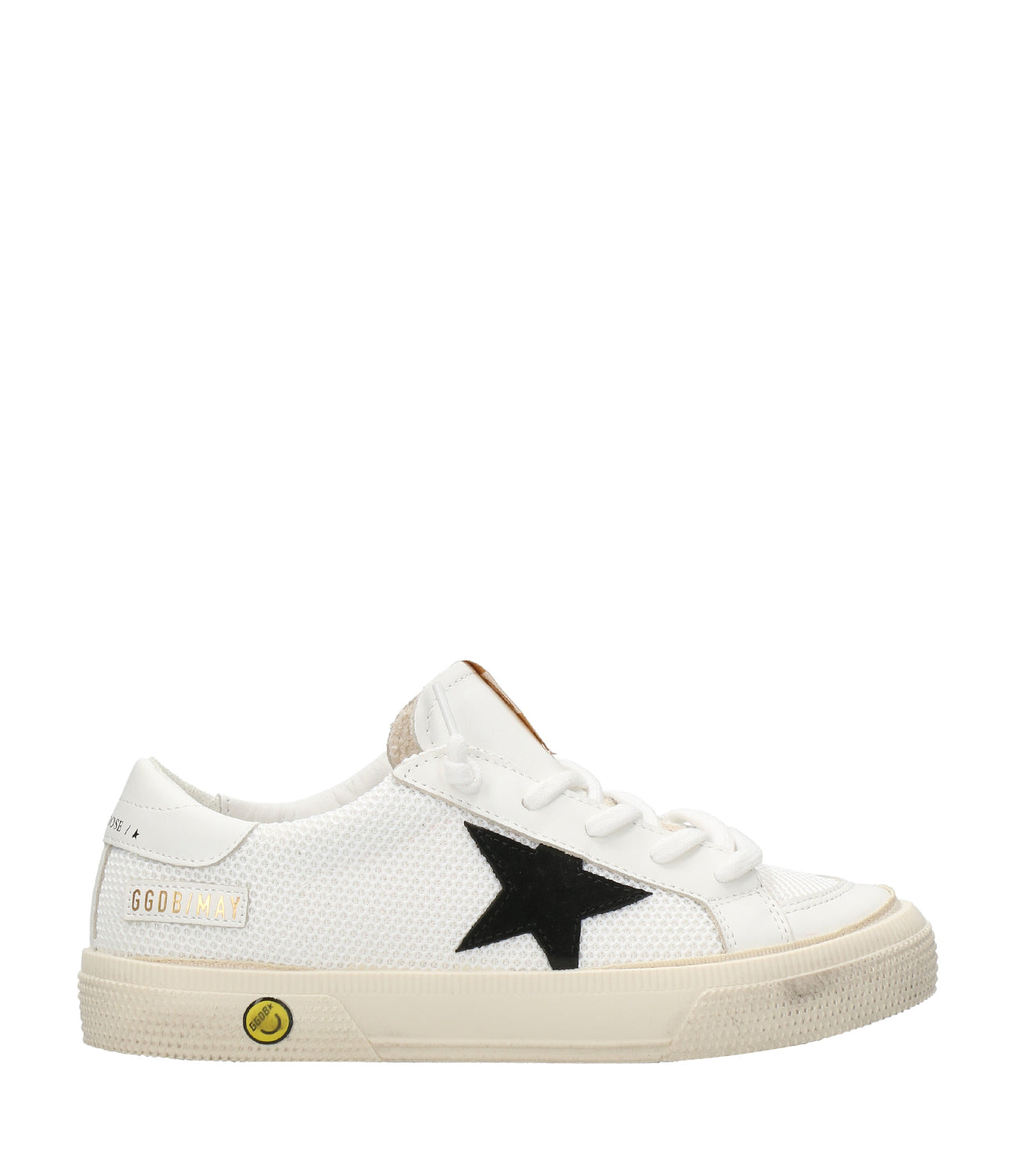 Golden Goose Kids | Sneakers May Bianco+Nero